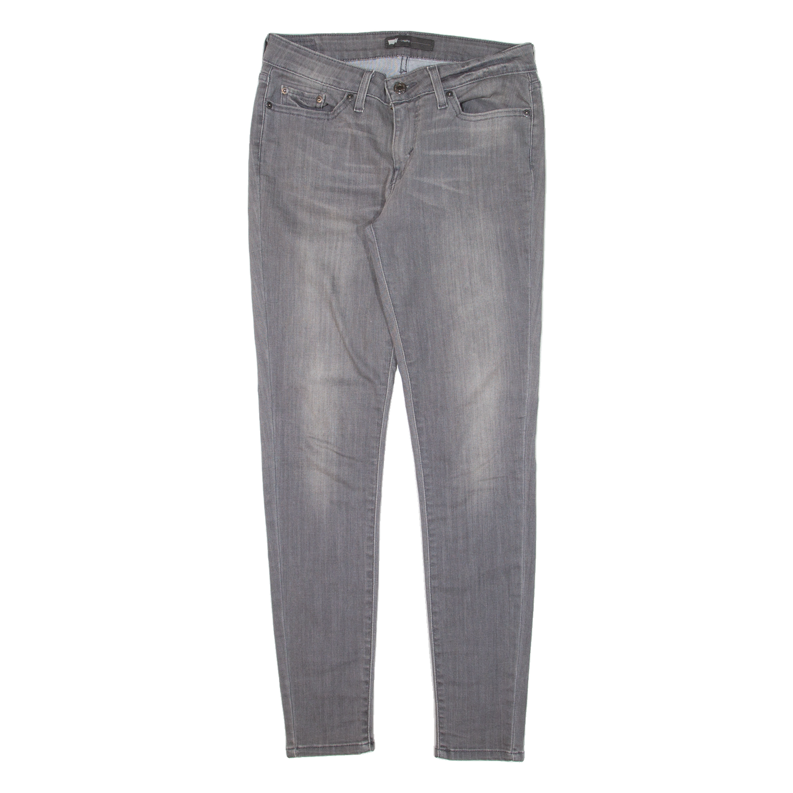LEVI'S Womens Jeans Grey Slim Jegging W29 L30 Refurbished - N/A refurbished available on Cerqular