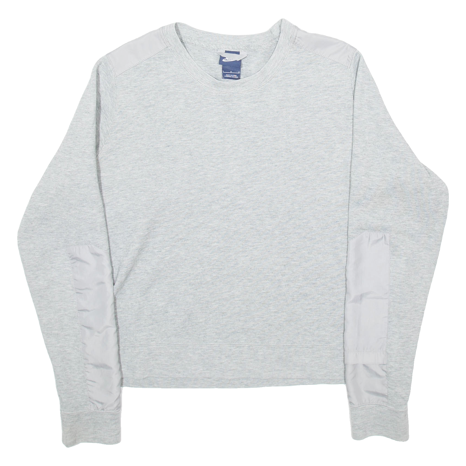 NIKE Womens Sweatshirt Grey L Refurbished - N/A refurbished available on Cerqular