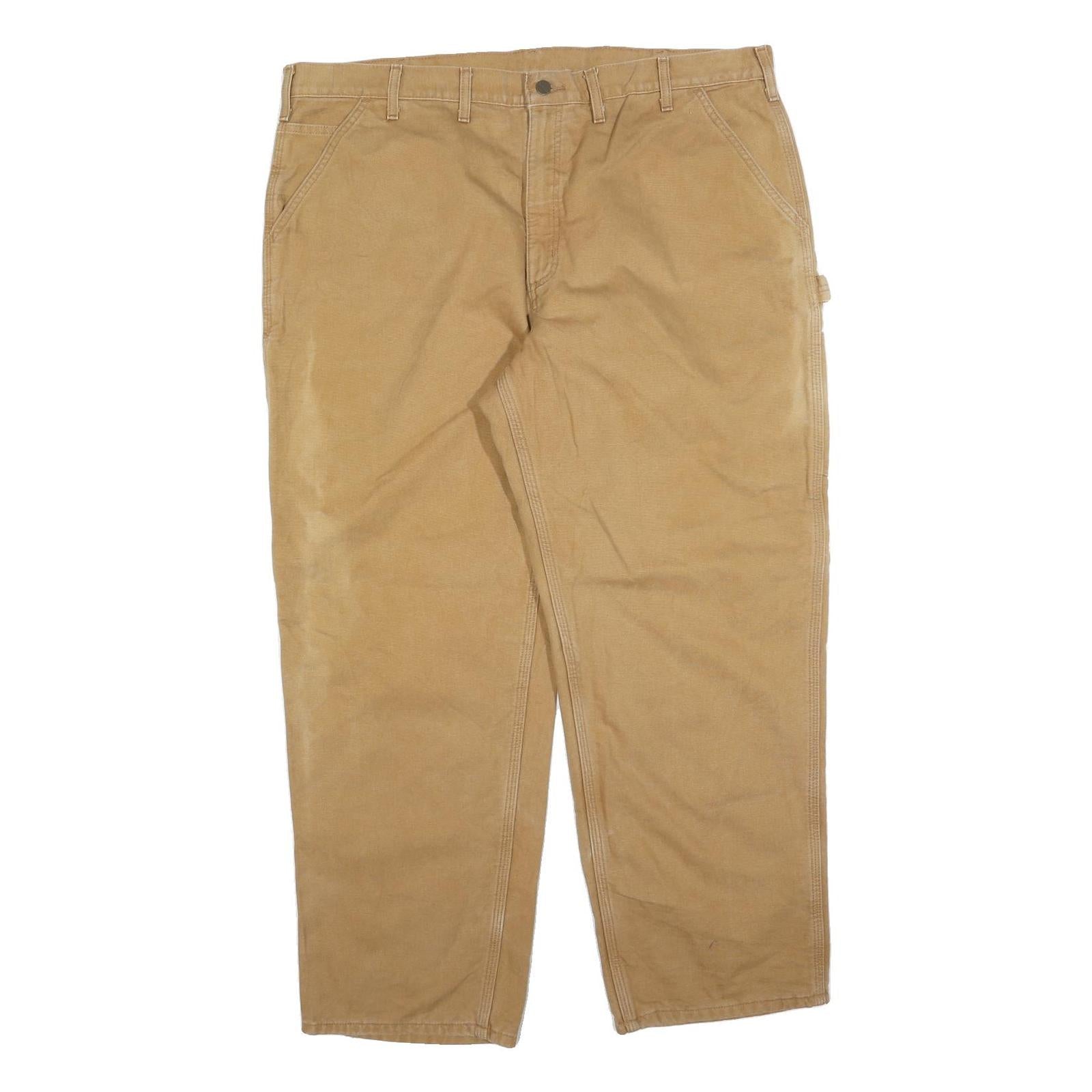 Buy CARHARTT Mens Jeans Beige Relaxed Straight Denim W44 L30 Workwear Zip Closure Refurbished - $57.19 CARHARTT Mens Jeans Beige Relaxed Straight Denim W44 L30 Workwear Zip Closure Refurbished - N/A refurbished available on Cerqular