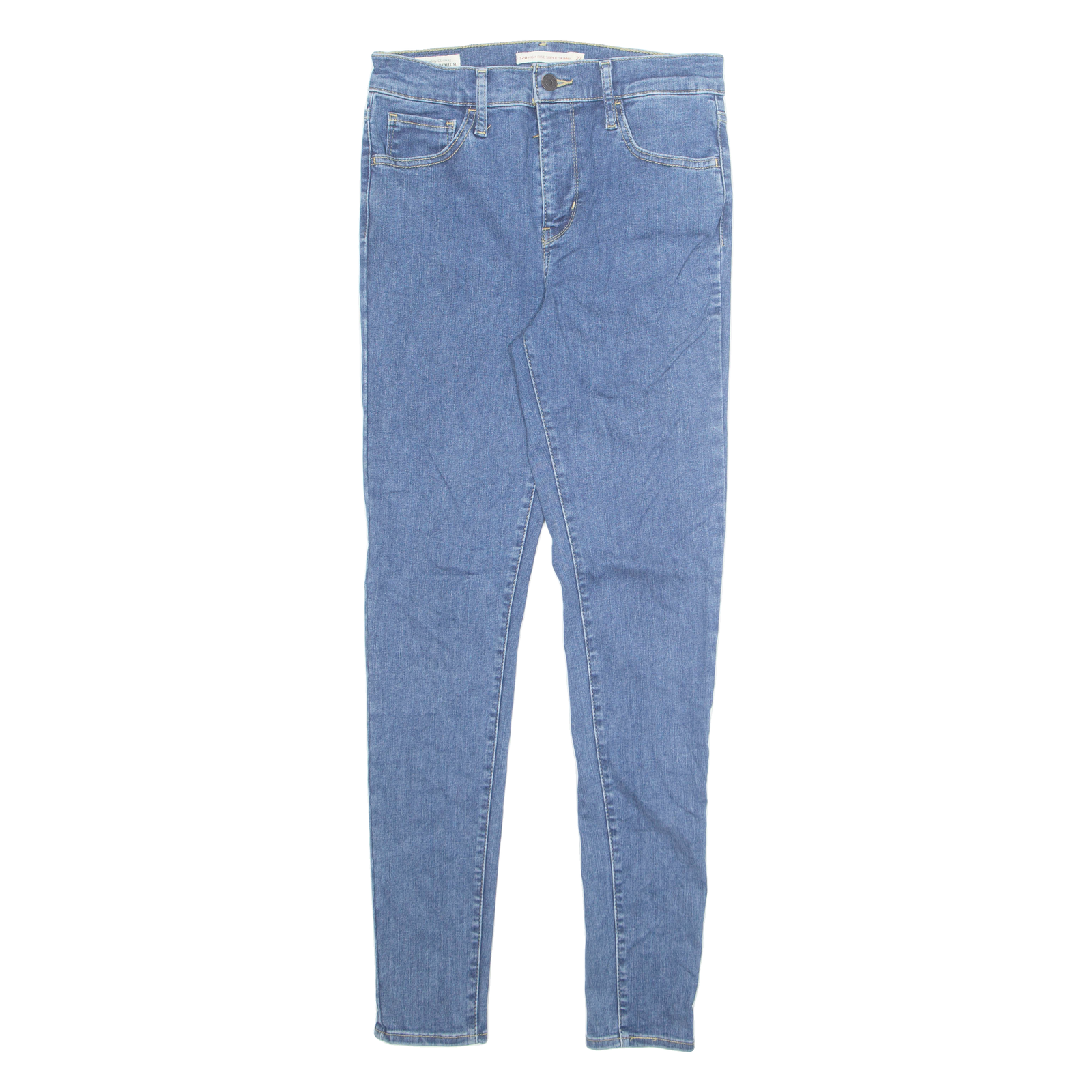 LEVI'S Big E 720 Womens Jeans Blue Regular Tapered W27 L30 Refurbished - N/A refurbished available on Cerqular