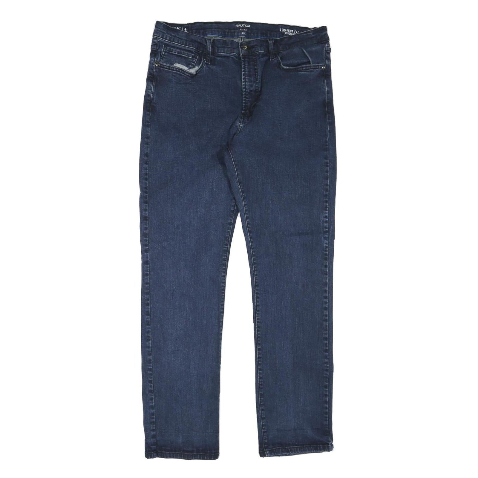 Buy NAUTICA Mens Jeans Blue Regular Straight Denim Medium W36 L32 Stylish Zip Refurbished - $33.79 NAUTICA Mens Jeans Blue Regular Straight Denim Medium W36 L32 Stylish Zip Refurbished - N/A refurbished available on Cerqular