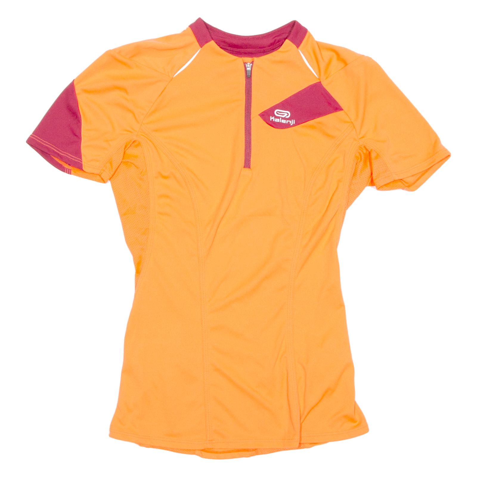 Cycling Womens Jersey Orange 1/4 Zip S Refurbished - N/A refurbished available on Cerqular
