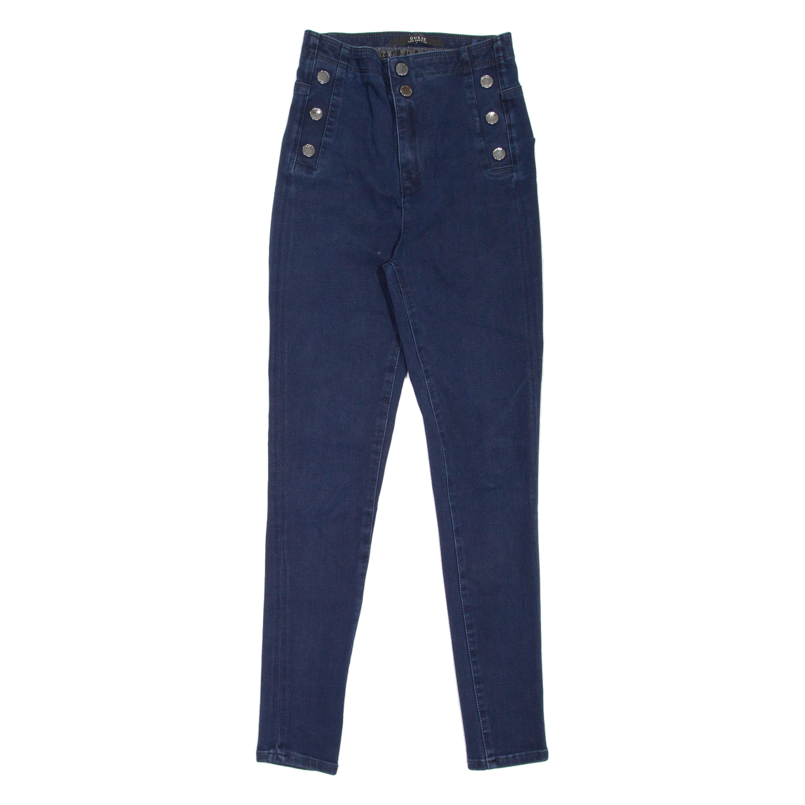 Buy GUESS Bonny High Waist Womens Jeans Blue Slim Skinny W25 L27 Refurbished - $36.39 GUESS Bonny High Waist Womens Jeans Blue Slim Skinny W25 L27 Refurbished - N/A refurbished available on Cerqular