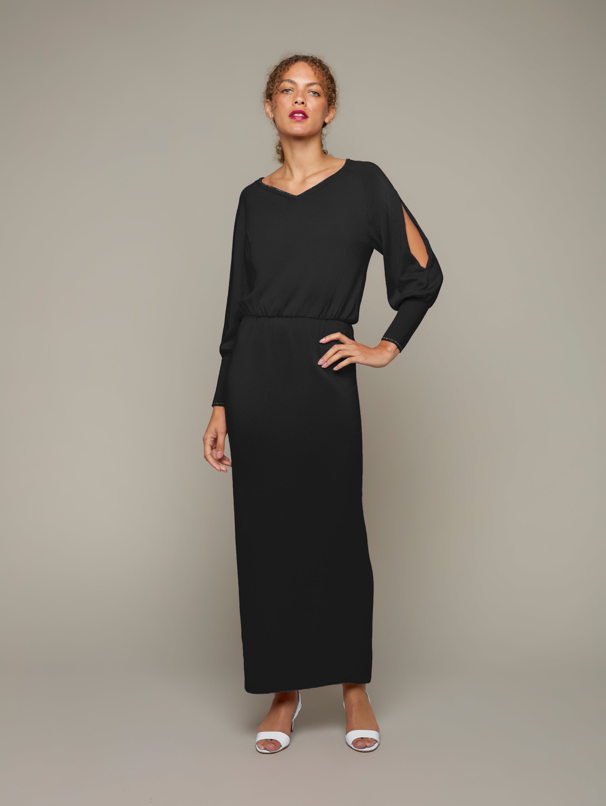 KYLE | Merino Knit Maxi Dress | Size: XS Refurbished - N/A refurbished available on Cerqular