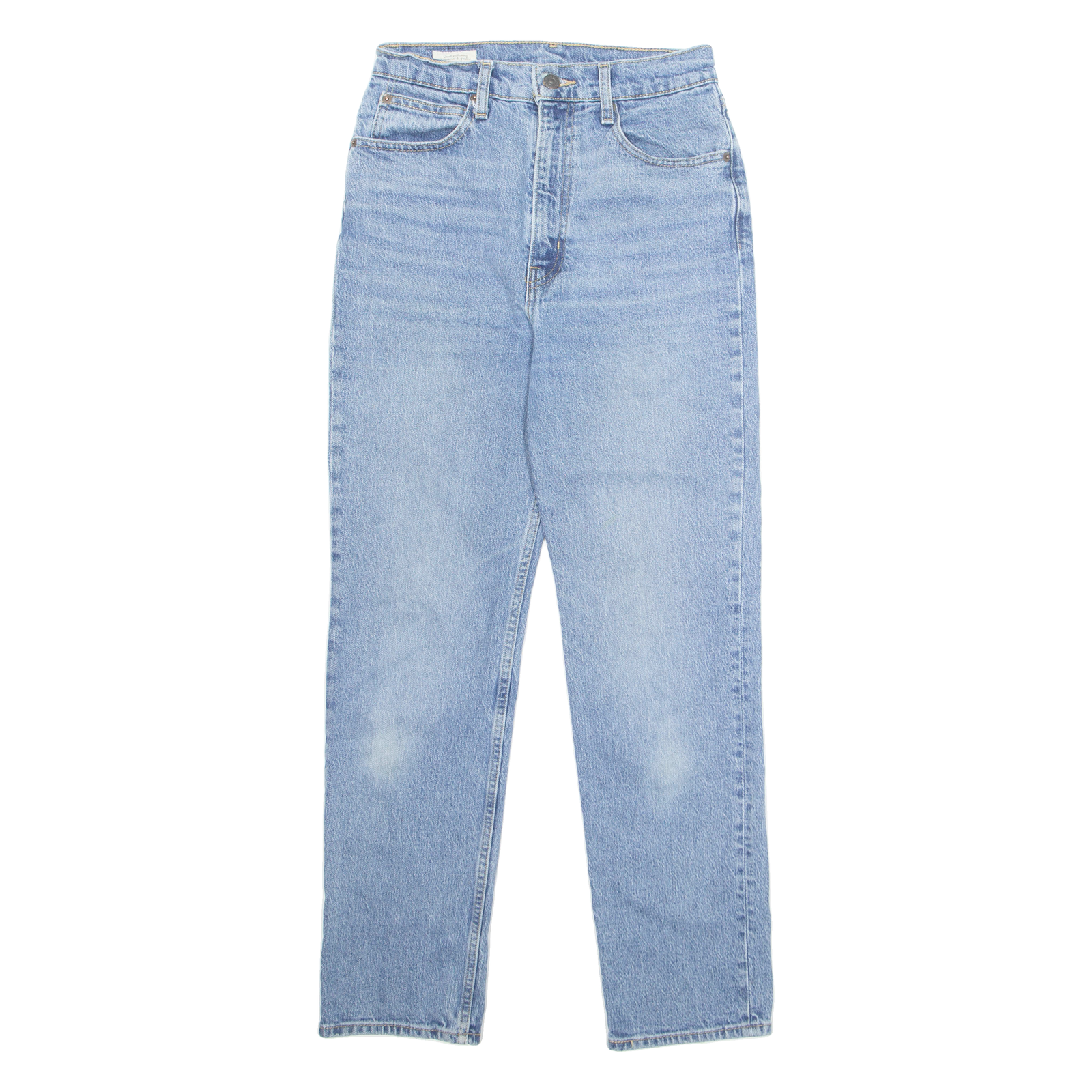 LEVI'S BIG E Womens Jeans Blue Regular Tapered Stone Wash W27 L29 Refurbished - N/A refurbished available on Cerqular