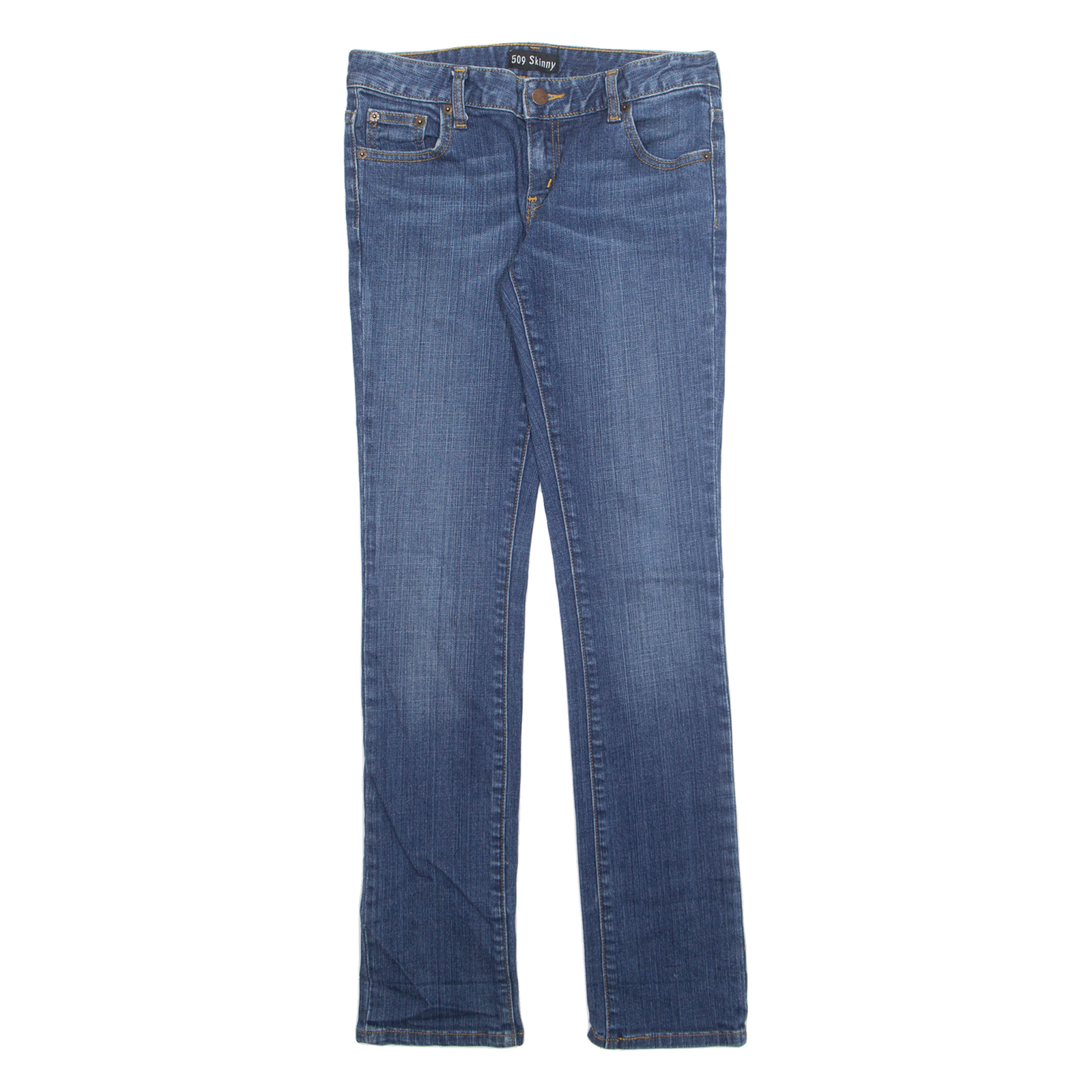 LEVI'S Womens Jeans Blue Regular Tapered Stone Wash W28 L32 Refurbished - N/A refurbished available on Cerqular