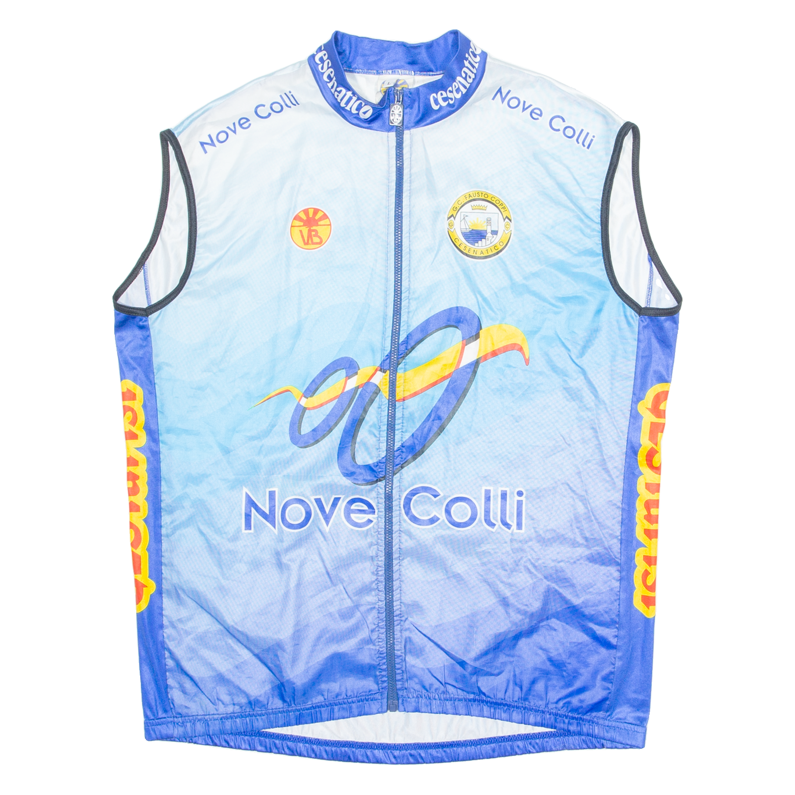 VB Cycling Mens Jersey Blue Sleeveless 1/4 Zip L Refurbished - N/A refurbished available on Cerqular