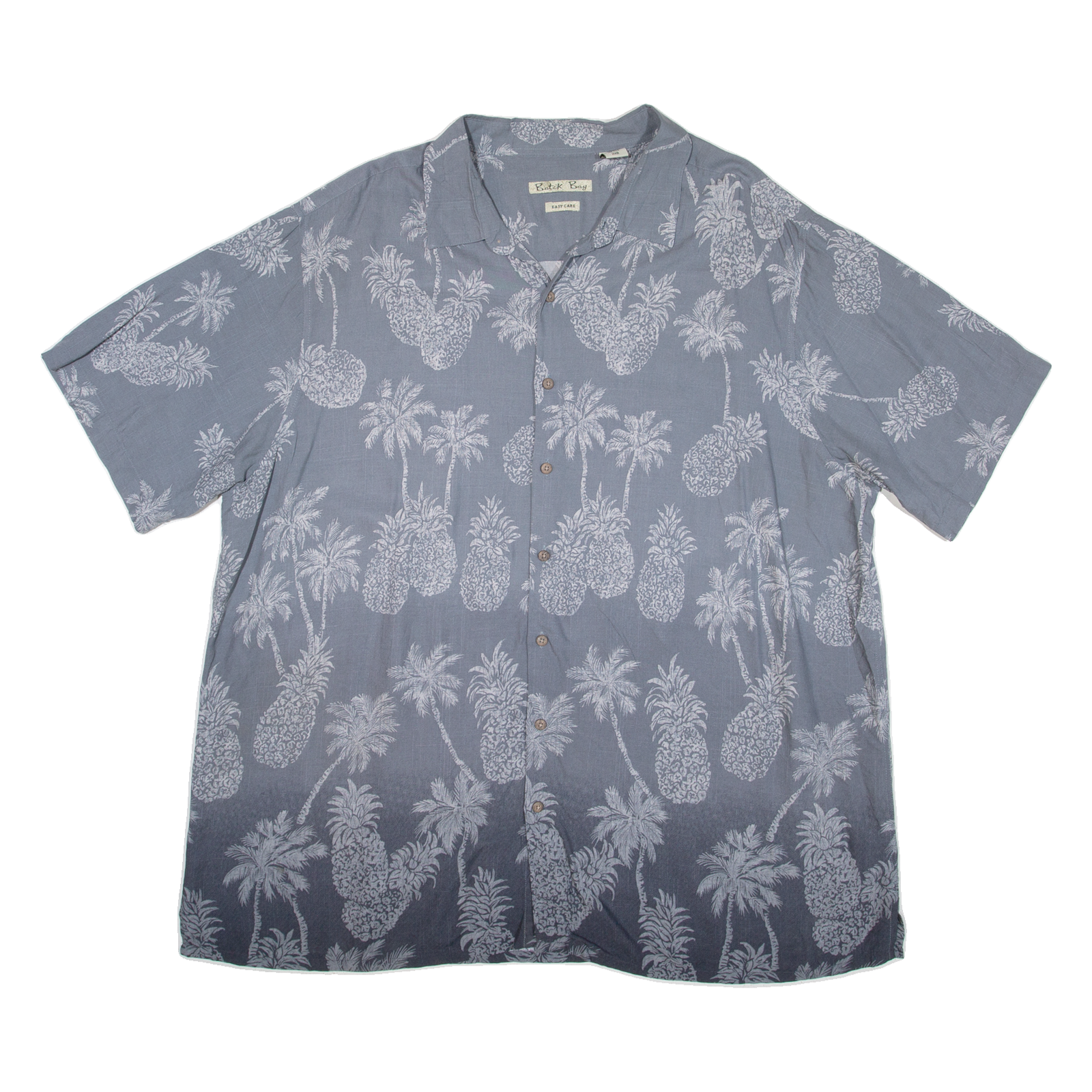 BATIK BAY Mens Hawaiian Shirt Blue Floral 2XL Refurbished - N/A refurbished available on Cerqular