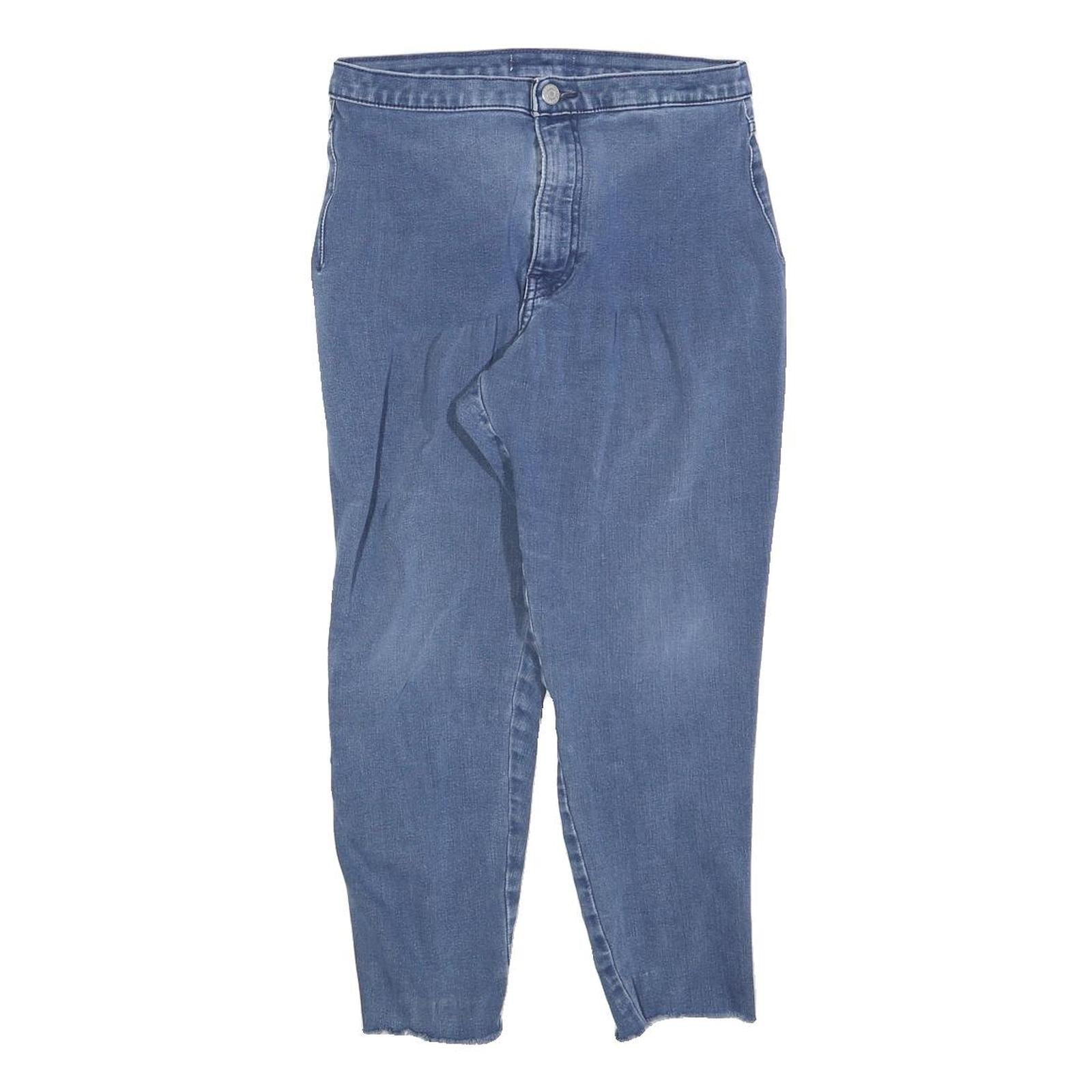 LEVI'S Womens Blue Slim Skinny Denim Medium W26 L23 Zip Cotton Blend Jeans Refurbished - N/A refurbished available on Cerqular
