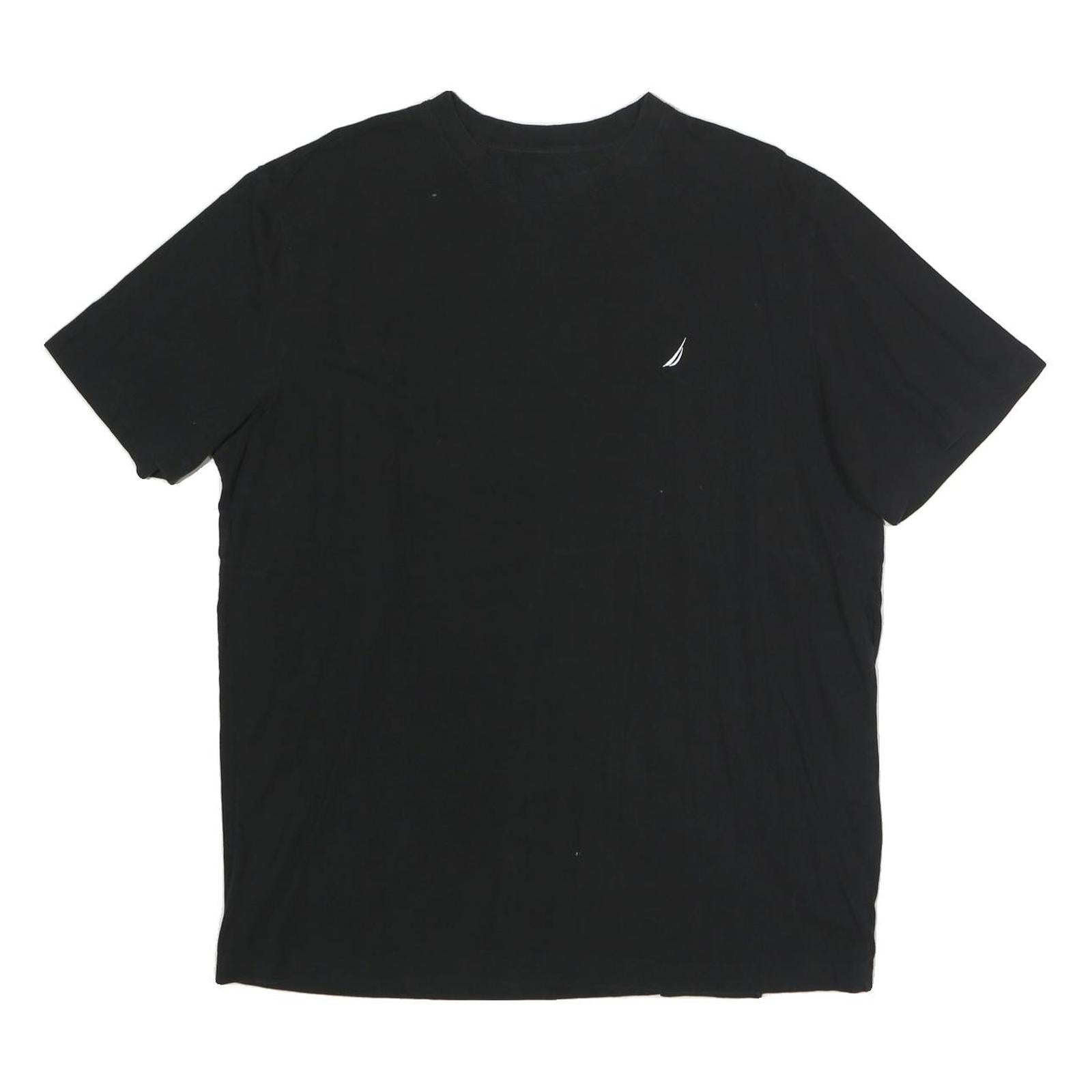 Buy NAUTICA Mens Black Crew Neck Short Sleeve T-Shirt L Cotton Classic Refurbished - $22.09 NAUTICA Mens Black Crew Neck Short Sleeve T-Shirt L Cotton Classic Refurbished - N/A refurbished available on Cerqular