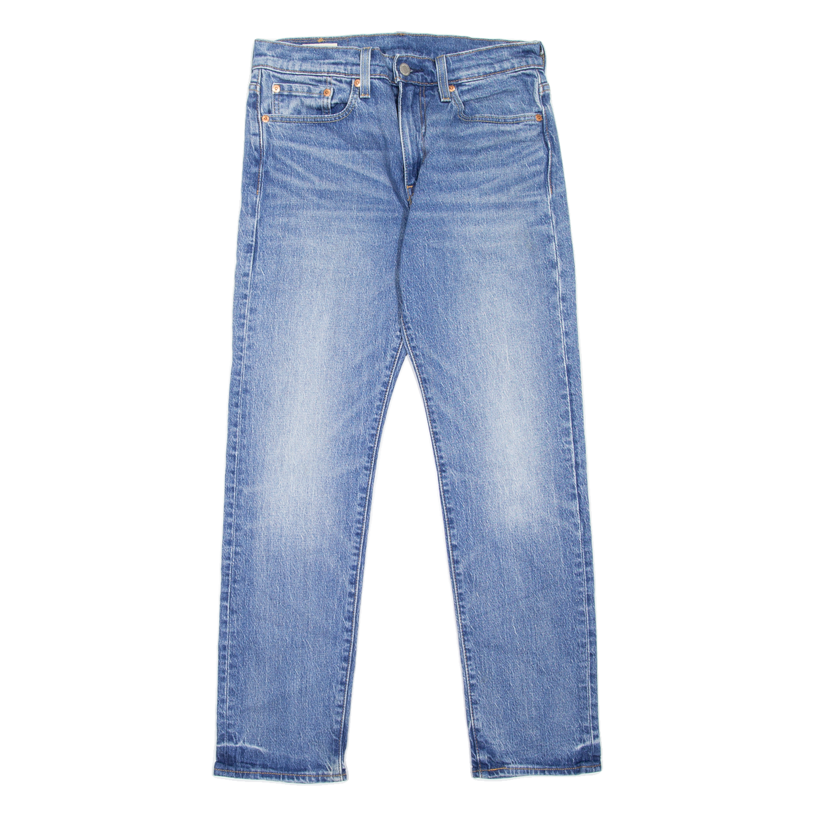 LEVI'S 502 Jeans BIG E Mens Blue Regular Tapered Stone Wash W29 L30 Refurbished - N/A refurbished available on Cerqular