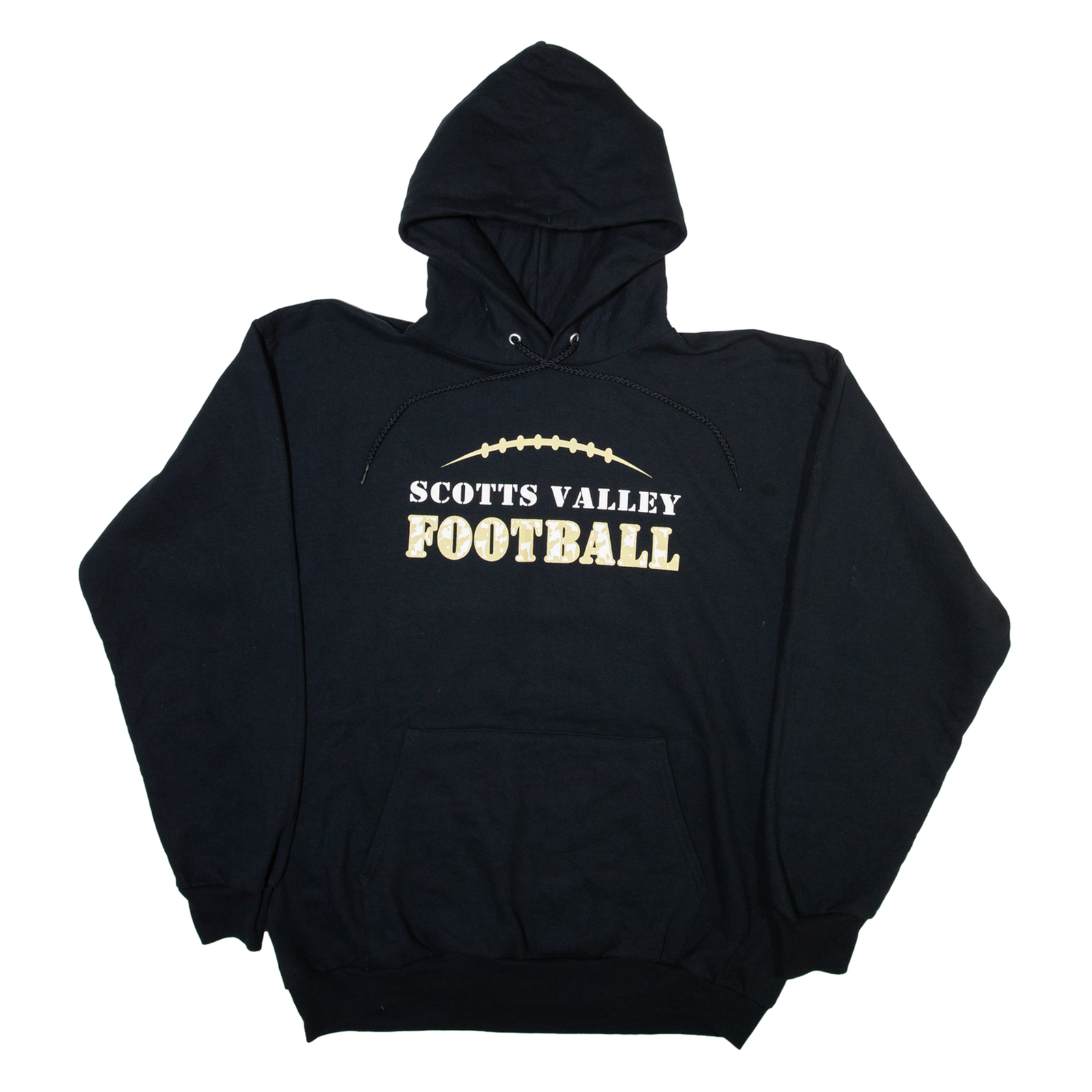 PORT Scotts VAlley Football Mens Black Hoodie L Refurbished - N/A refurbished available on Cerqular