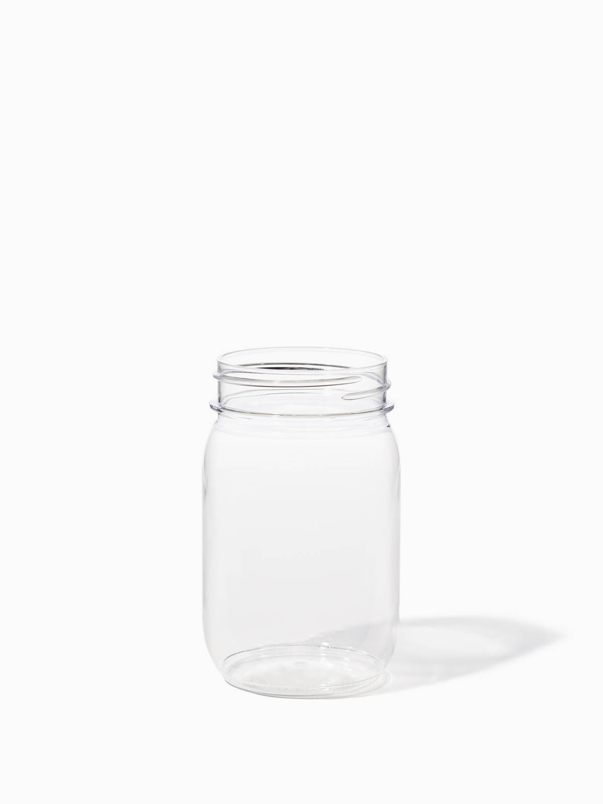 POP 16oz Mason | Size: 147 Pack | Style: Clear Cup Refurbished - Tossware refurbished available on Cerqular