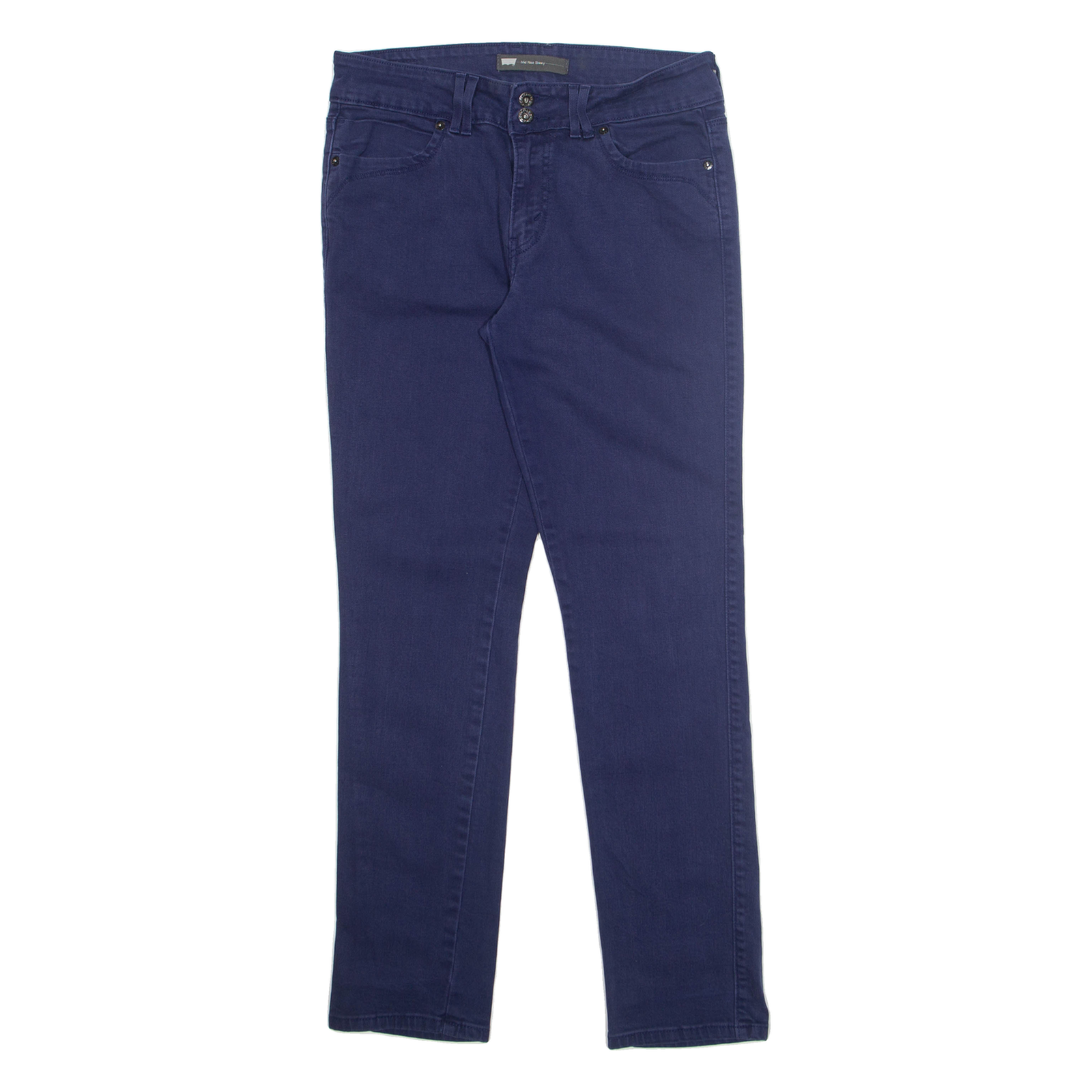 LEVI'S Womens Trousers Blue Regular Skinny W30 L30 Refurbished - N/A refurbished available on Cerqular