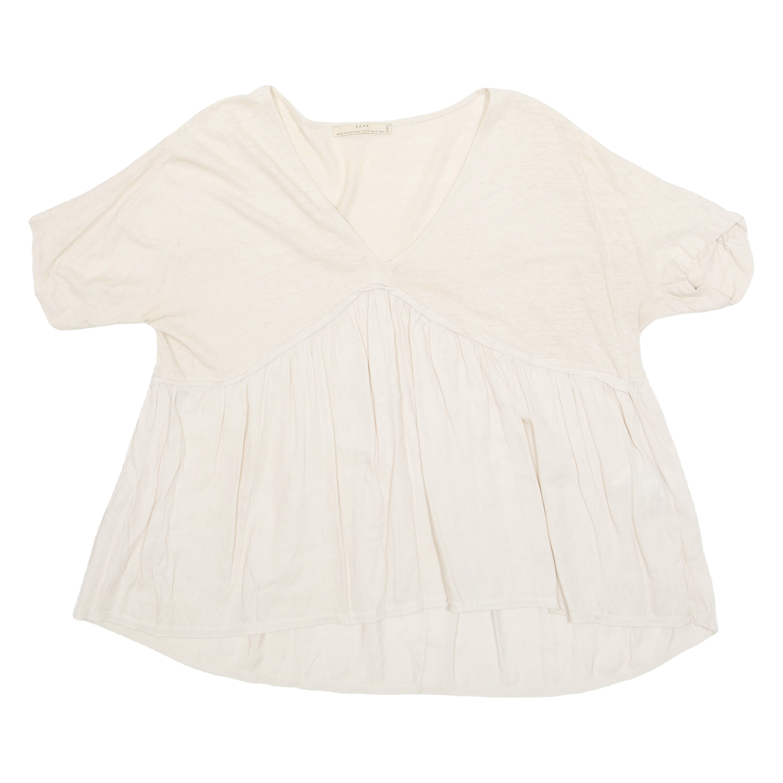 Buy ZARA Stretch Womens Blouse Beige Viscose M Refurbished - $16.89 ZARA Stretch Womens Blouse Beige Viscose M Refurbished - N/A refurbished available on Cerqular