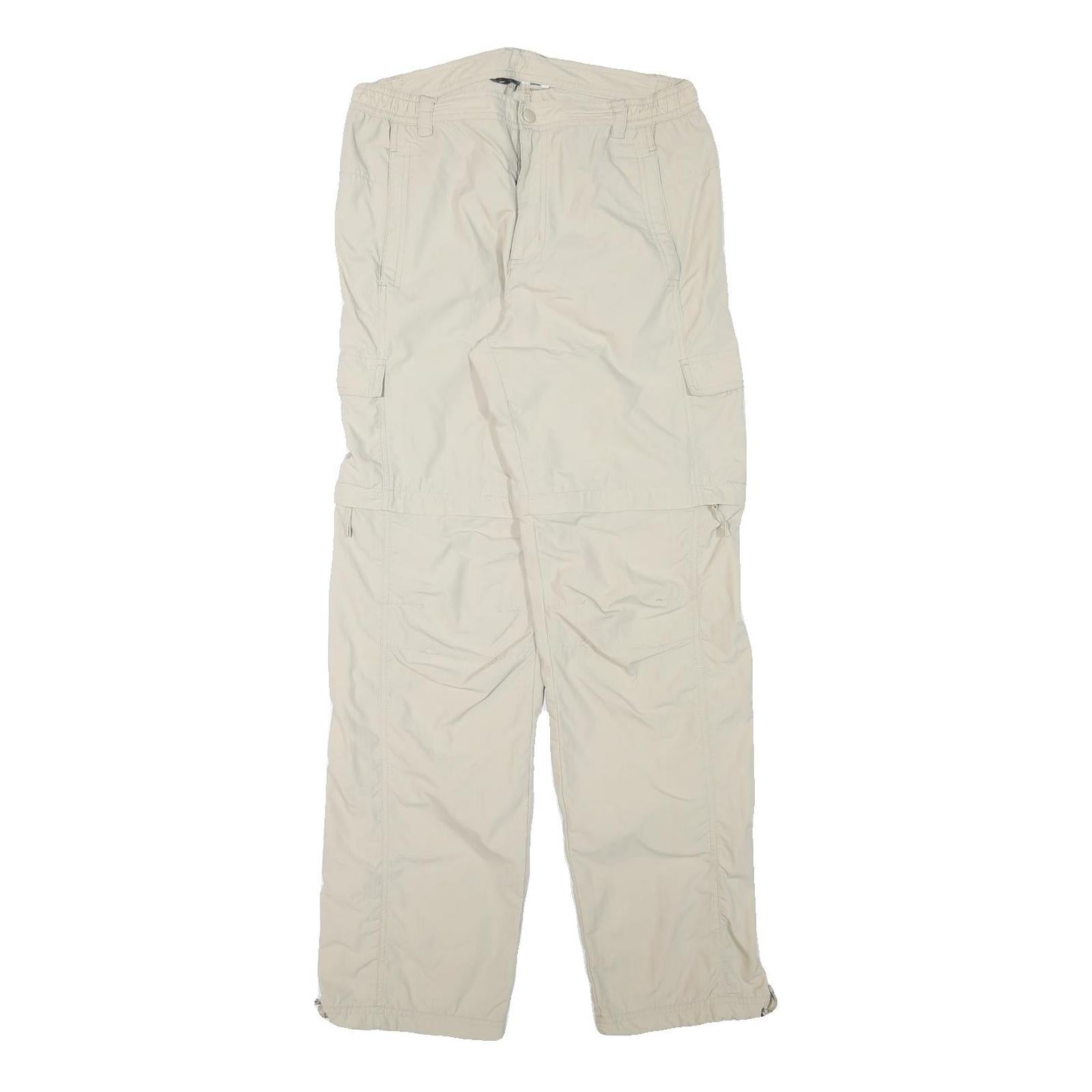 Womens Beige Polyester Blend Regular Fit Straight Trousers W29 L31 Casual Refurbished - N/A refurbished available on Cerqular