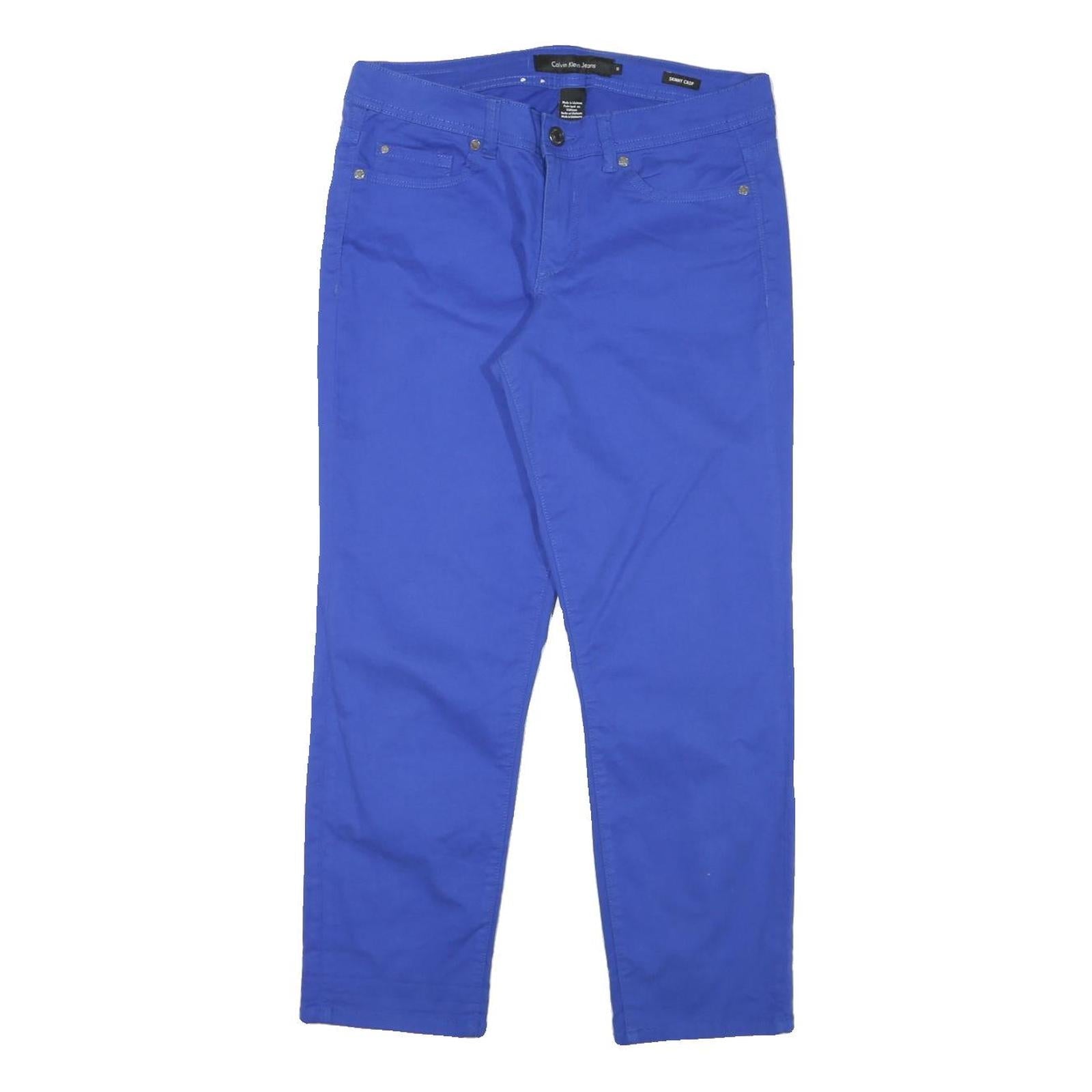 Buy TOMMY HILFIGER Womens Cotton Blend Blue Slim Trousers W32 L26 Zip Casual Slim Refurbished - $41.59 TOMMY HILFIGER Womens Cotton Blend Blue Slim Trousers W32 L26 Zip Casual Slim Refurbished - N/A refurbished available on Cerqular