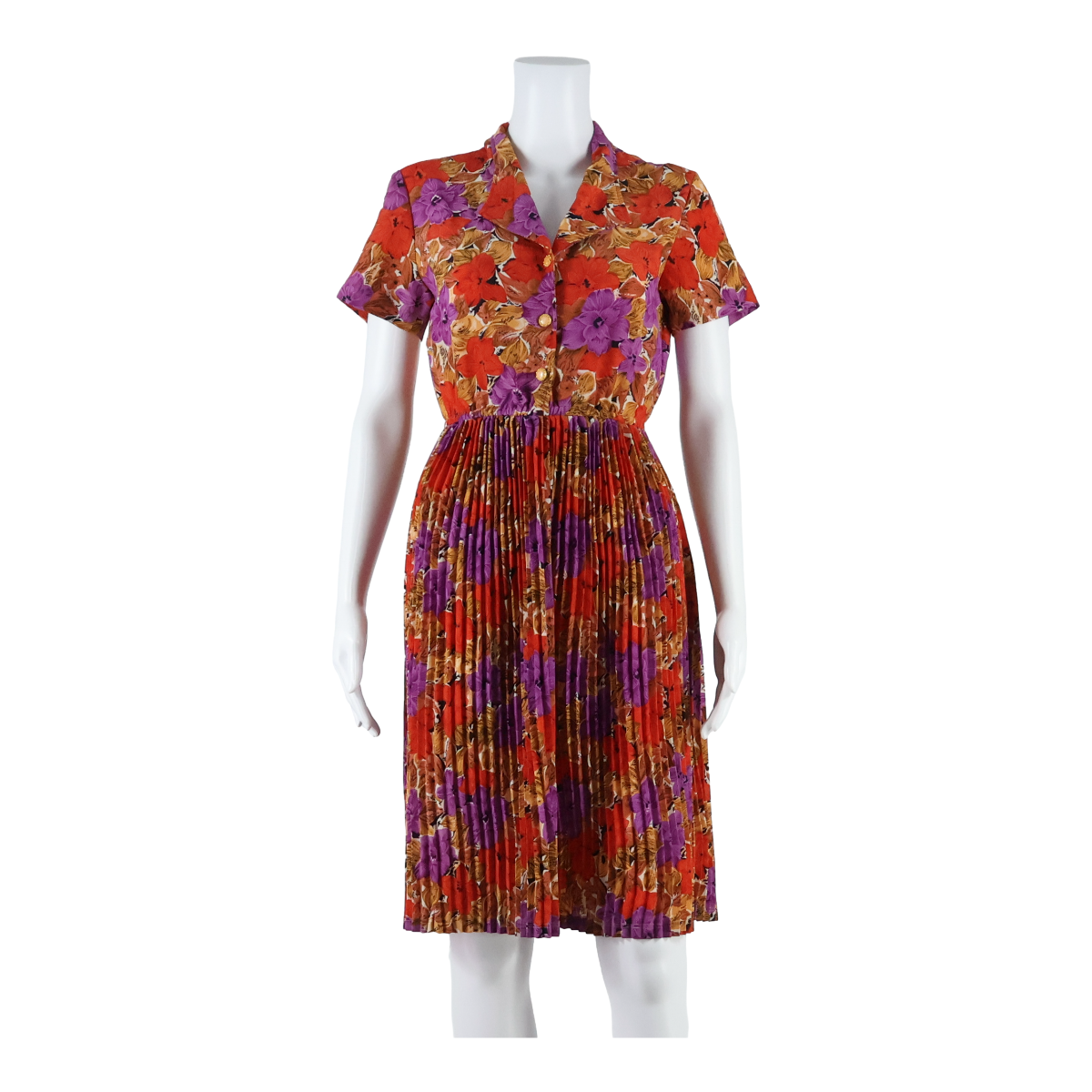 Buy Womens A-Line Dress Red Floral Short Sleeve Knee Length S Refurbished - $27.29 Womens A-Line Dress Red Floral Short Sleeve Knee Length S Refurbished - N/A refurbished available on Cerqular