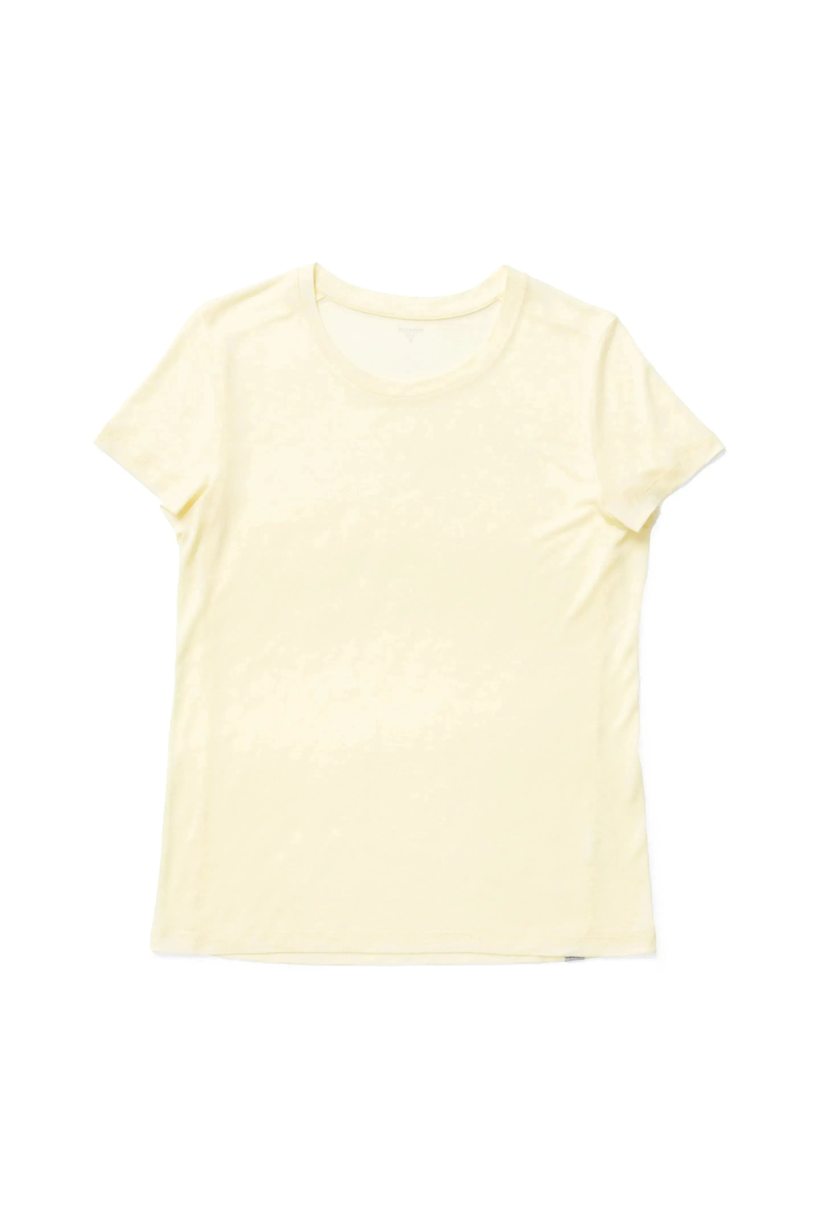 W's Tree Tee | Color: Ginger Yellow | Size: XS Refurbished - Houdini Sportswear refurbished available on Cerqular