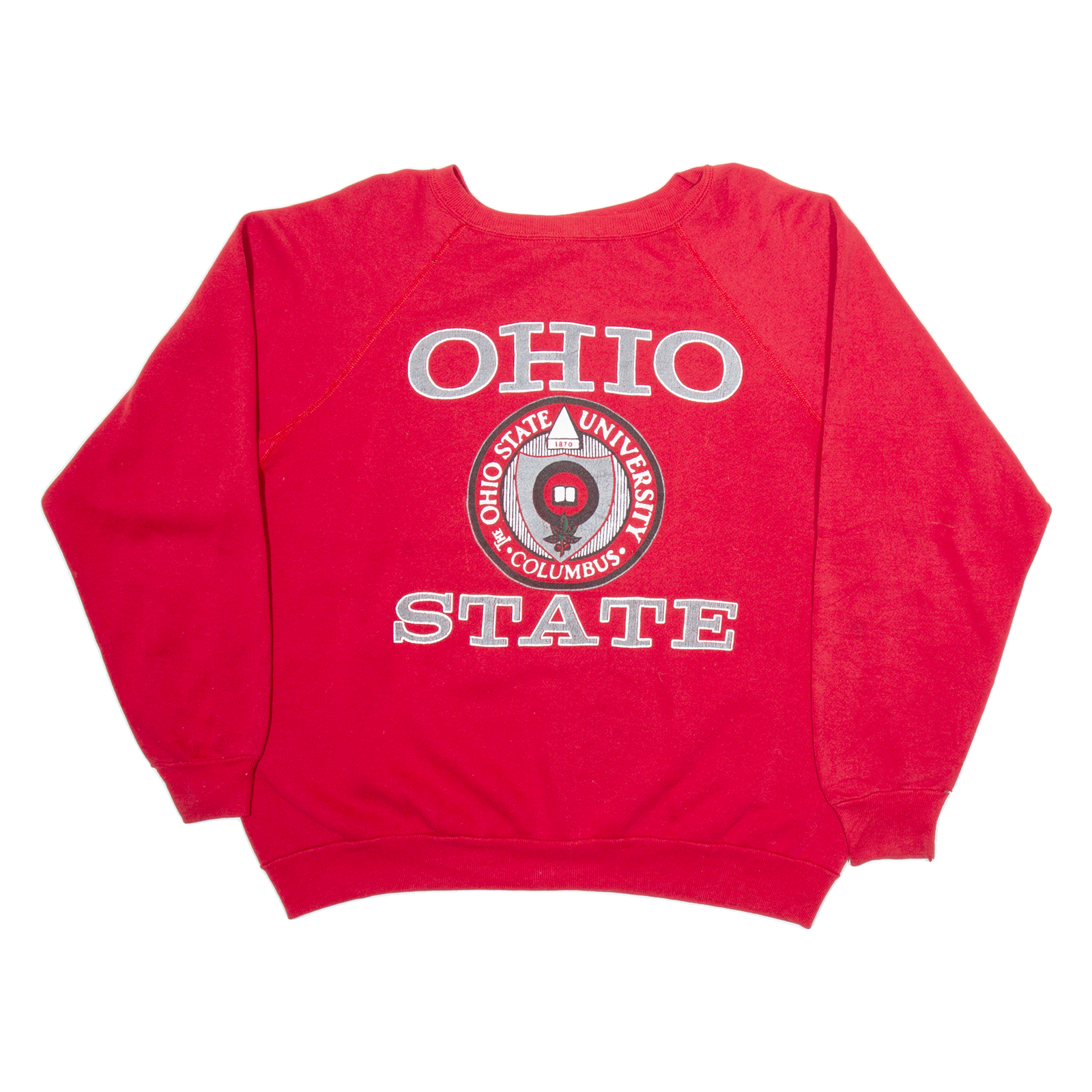 Ohio State University Mens Sweatshirt Red USA XL Refurbished - N/A refurbished available on Cerqular