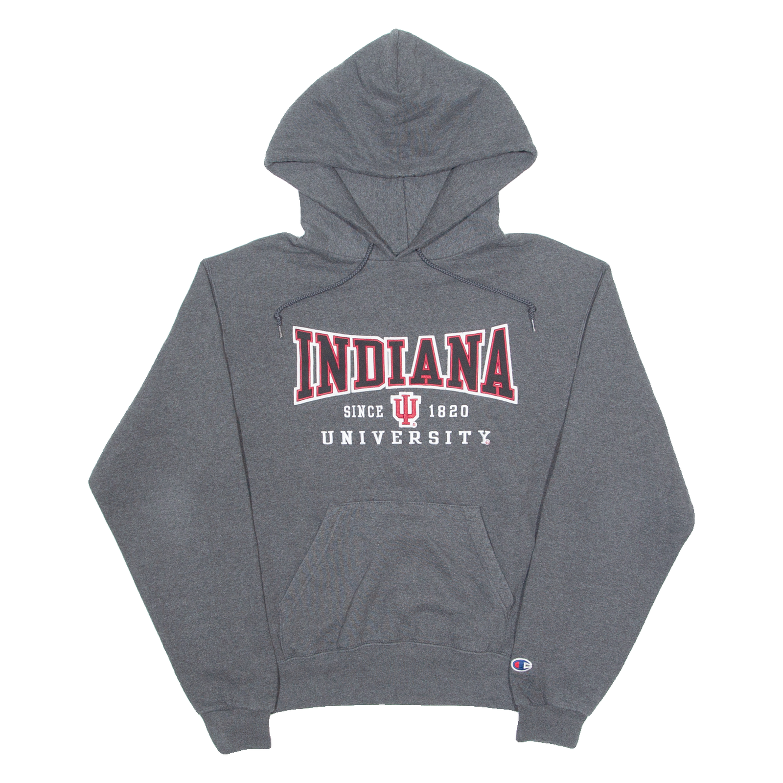 CHAMPION Indiana University Mens Grey Hoodie USA S Refurbished - N/A refurbished available on Cerqular