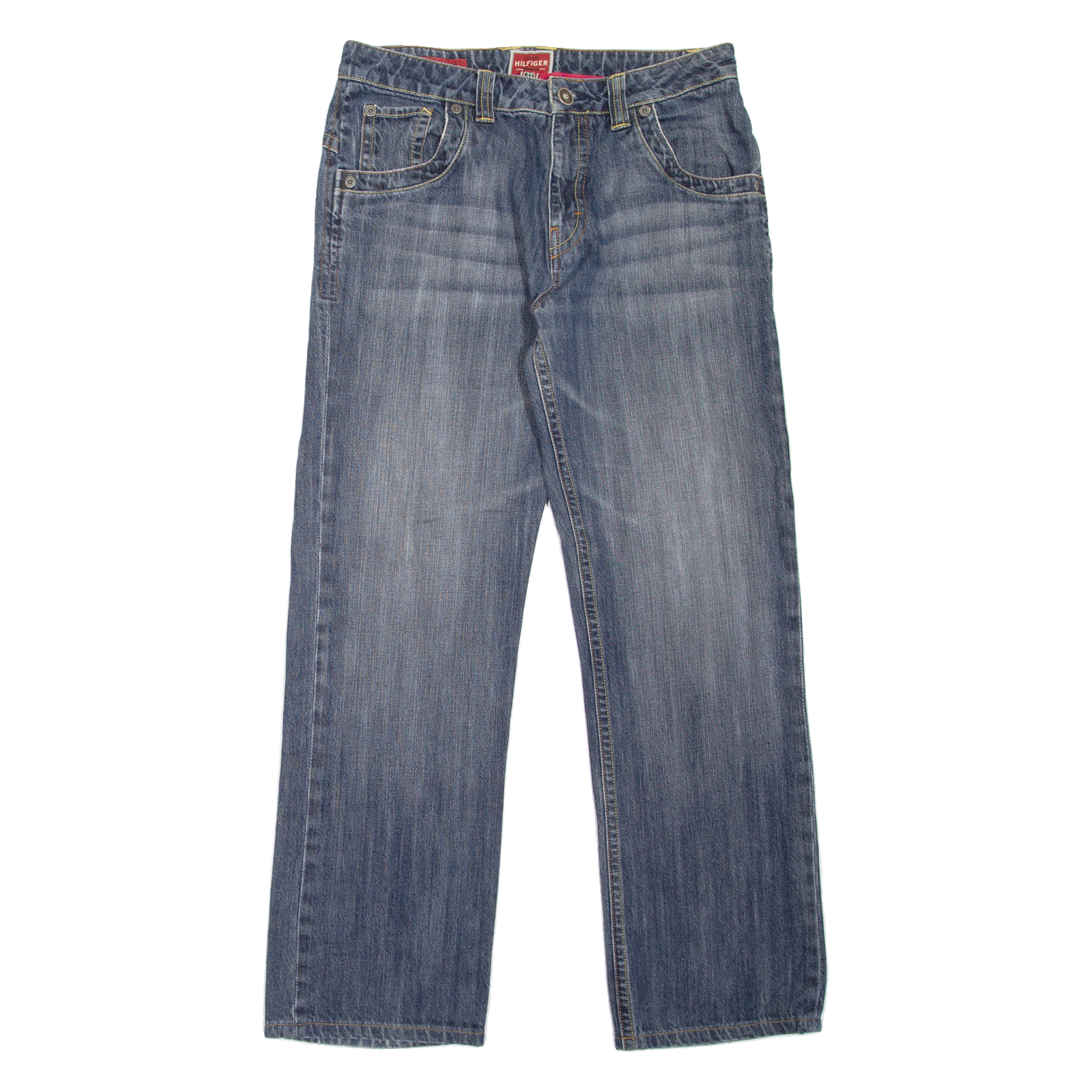 TOMMY HILFIGER Gage Fit Mens Jeans Blue Regular Skinny Stone Wash W33 L31 Refurbished - N/A refurbished available on Cerqular