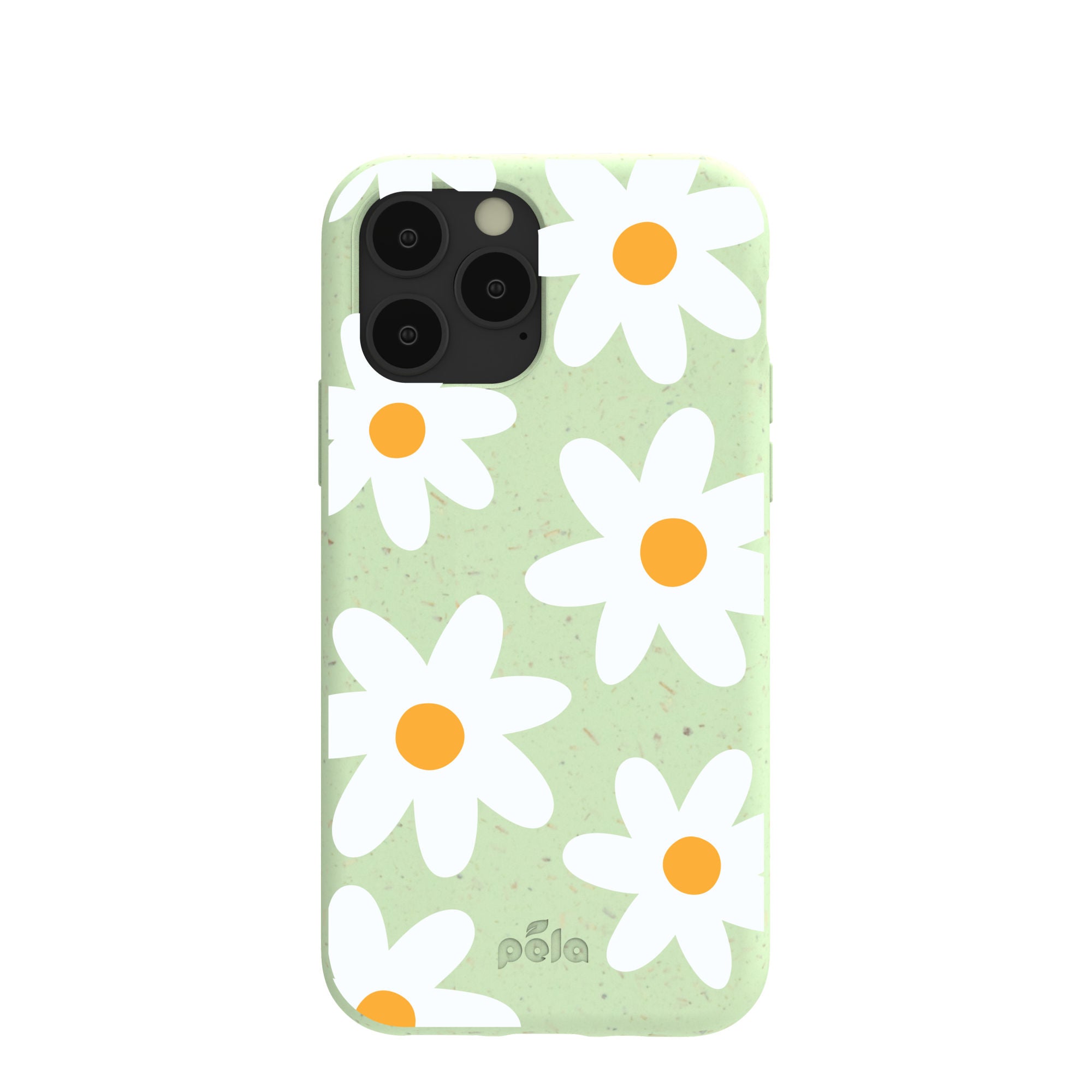 Sage Green Daisy iPhone 11 Pro Case Refurbished - Pela Case refurbished available on Cerqular