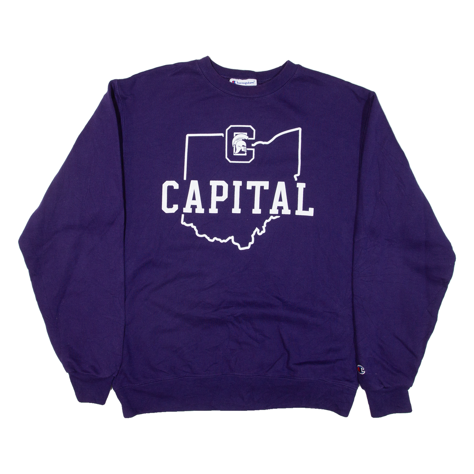 CHAMPION Capital Mens Sweatshirt Purple USA M Refurbished - N/A refurbished available on Cerqular