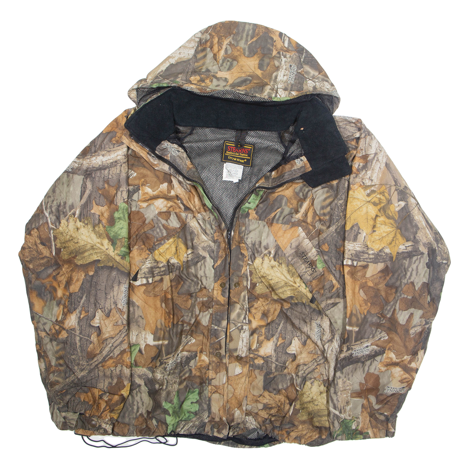 STEARNS Realtree Mens Jacket Green Hooded 2XL Refurbished - N/A refurbished available on Cerqular
