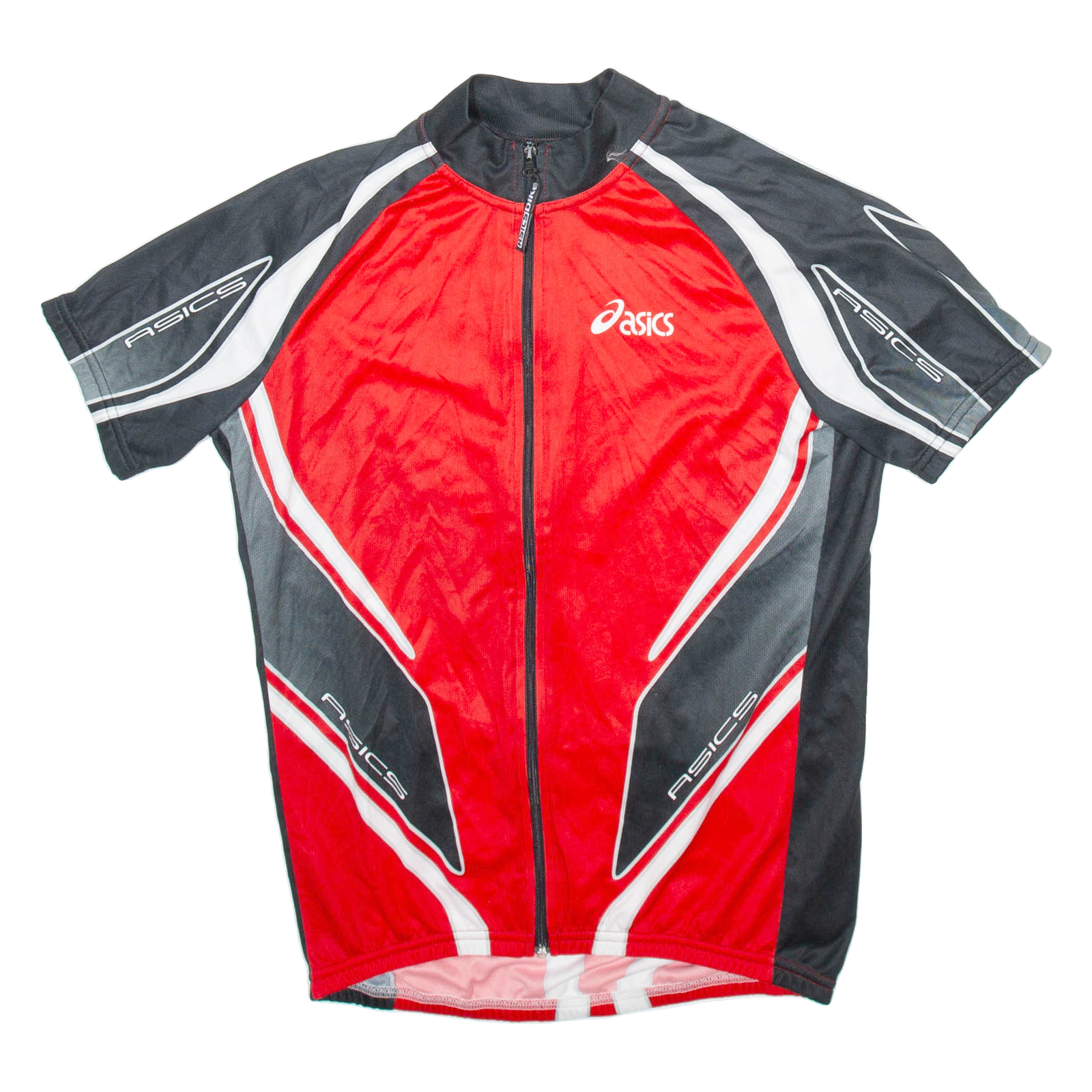 Buy ASICS Full Zip Cycling Mens Jersey Red S Refurbished - $24.69 ASICS Full Zip Cycling Mens Jersey Red S Refurbished - N/A refurbished available on Cerqular
