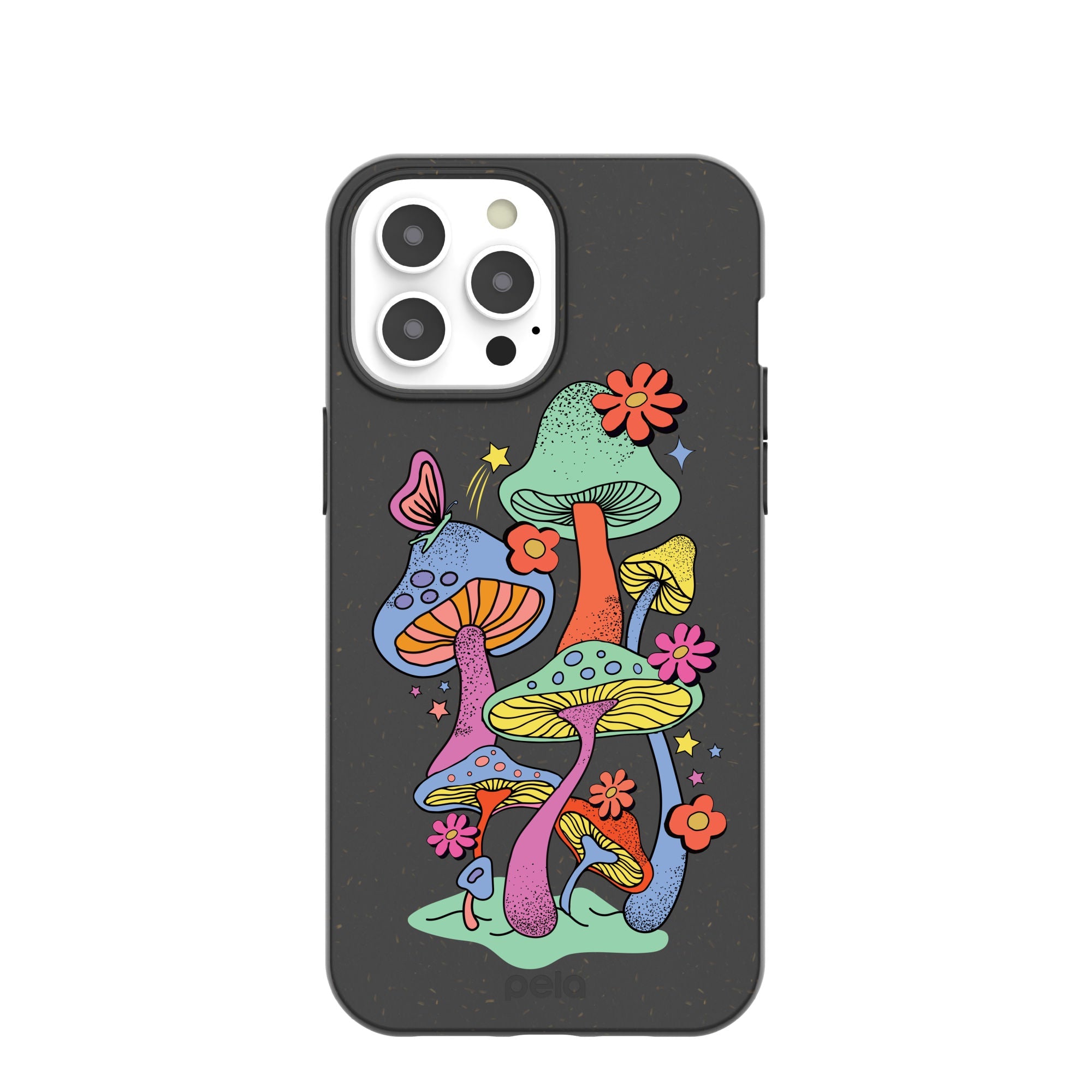 Black Magical Forest iPhone 13 Pro Max Case Refurbished - Pela Case refurbished available on Cerqular