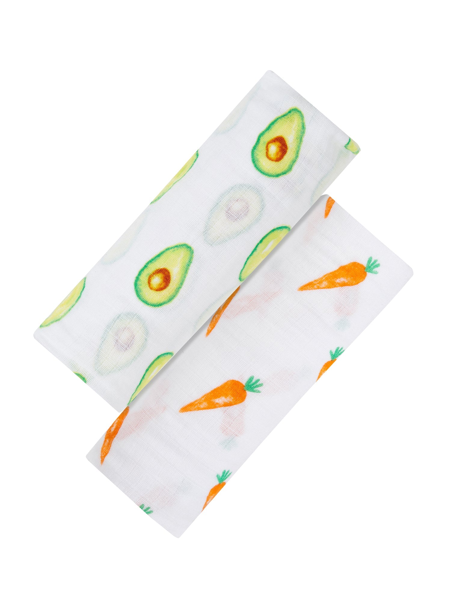 Buy Organic Swaddle Set - First Foods (Avocado & Carrot) Refurbished - $34.00 Organic Swaddle Set - First Foods (Avocado & Carrot) Refurbished - Malabar Baby refurbished available on Cerqular