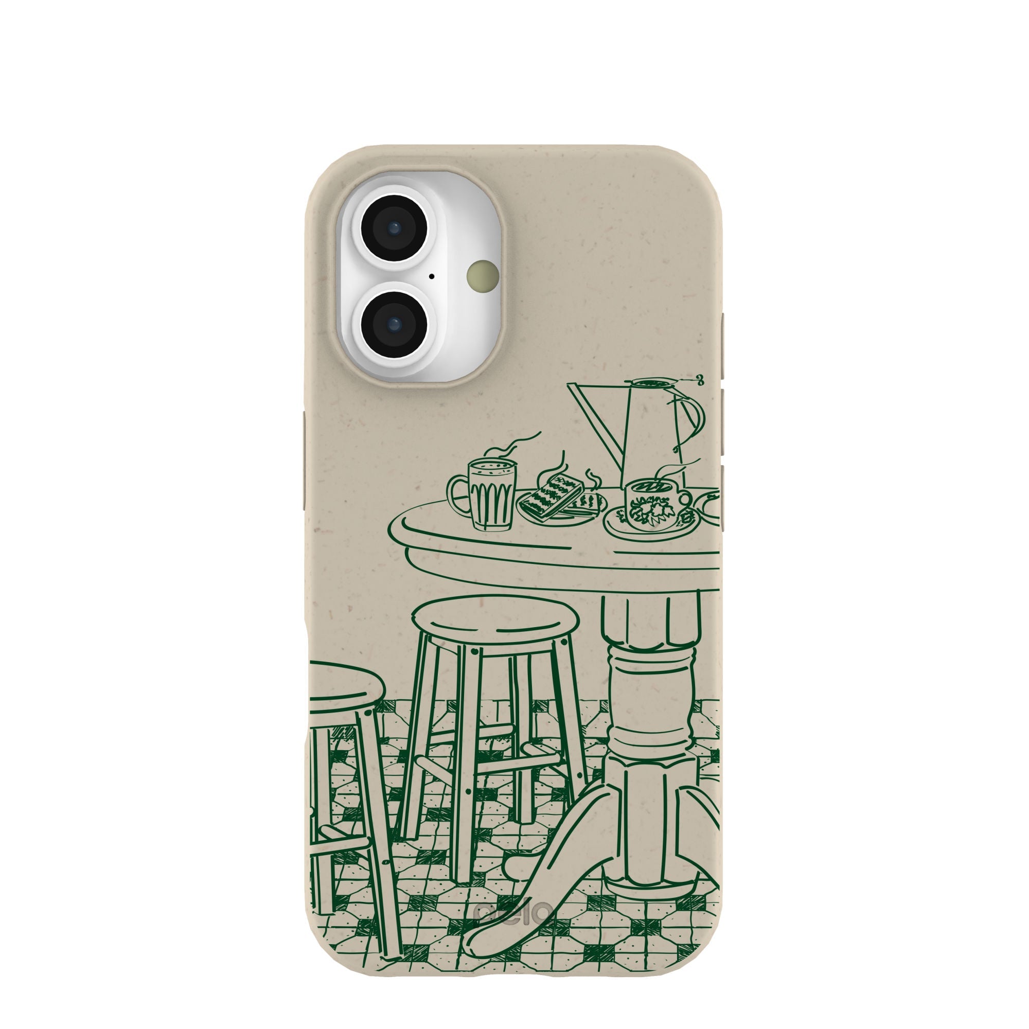 London Fog Brunch iPhone 16 Case Refurbished - Pela Case refurbished available on Cerqular
