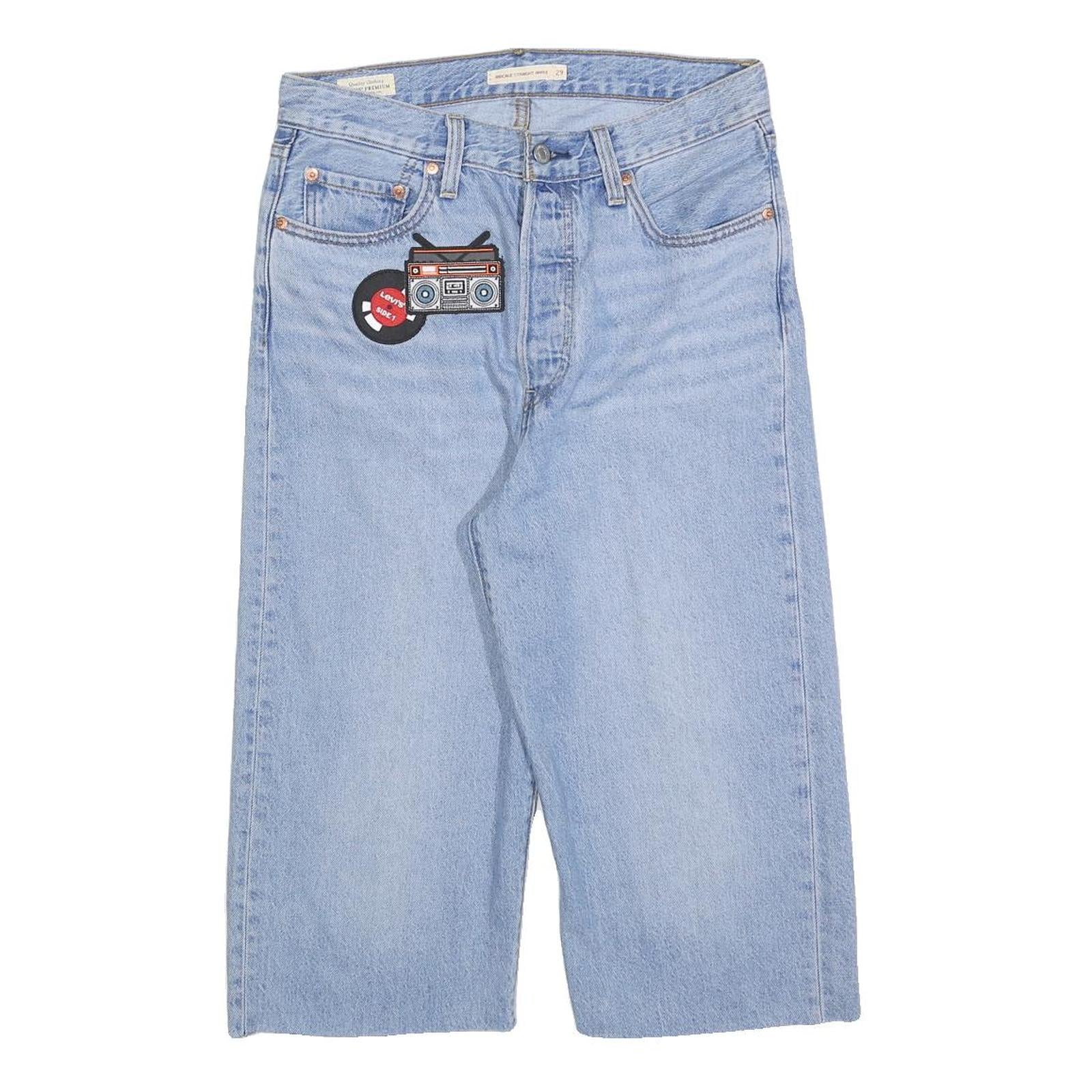 Buy LEVI'S Womens Shorts Blue Cotton Blend Casual S W29 Vinyl Graphics Refurbished - $25.99 LEVI'S Womens Shorts Blue Cotton Blend Casual S W29 Vinyl Graphics Refurbished - N/A refurbished available on Cerqular