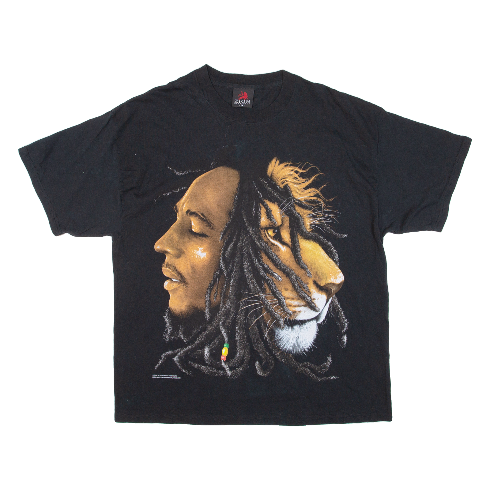 Buy ZION ROOTSWEAR Man And Lion Mens T-Shirt Black XL Refurbished - $31.19 ZION ROOTSWEAR Man And Lion Mens T-Shirt Black XL Refurbished - N/A refurbished available on Cerqular