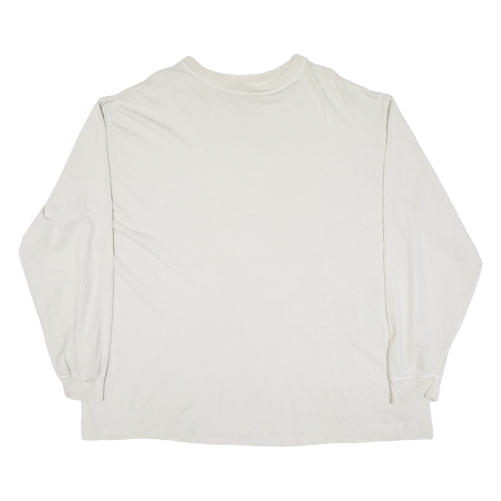 WOOLRICH Mens T-Shirt Beige Long Sleeve XL Refurbished - N/A refurbished available on Cerqular