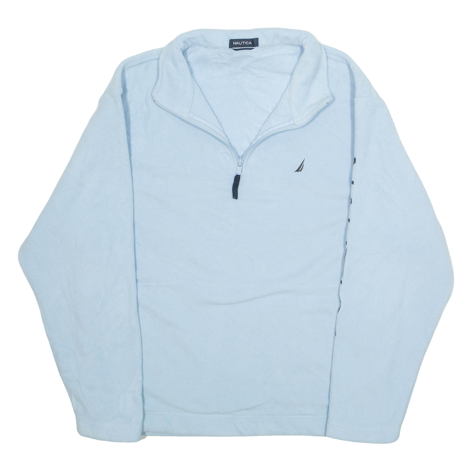 Buy NAUTICA Mens Fleece Jacket Blue L Refurbished - $31.19 NAUTICA Mens Fleece Jacket Blue L Refurbished - N/A refurbished available on Cerqular
