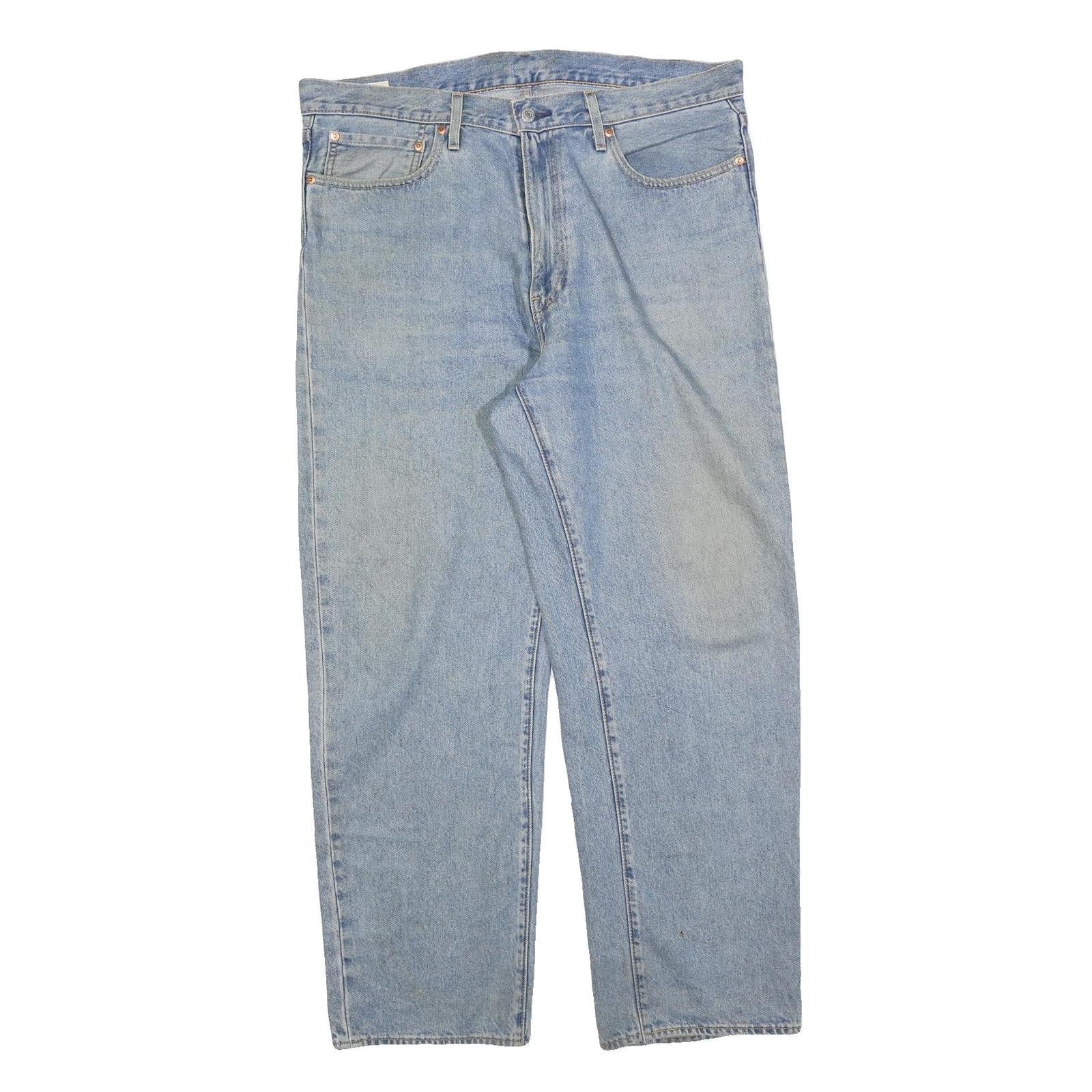 LEVI'S Mens Jeans Blue Loose Straight Denim Medium W40 L32 Classic Vintage Zip Refurbished - N/A refurbished available on Cerqular