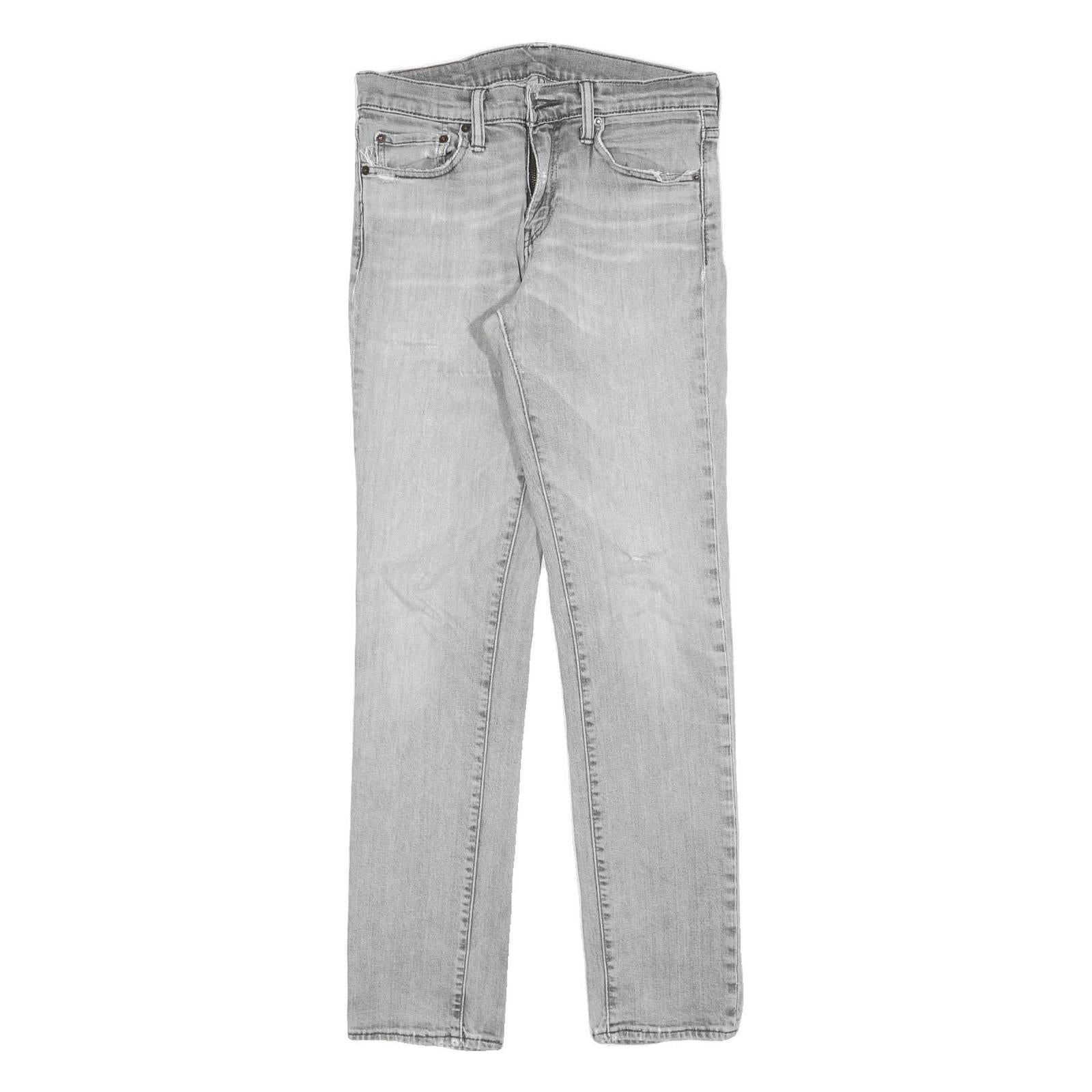 LEVI'S 511 Slim Mens Jeans Grey Slim Skinny Denim Stone Wash W30 L32 Stylish Refurbished - N/A refurbished available on Cerqular