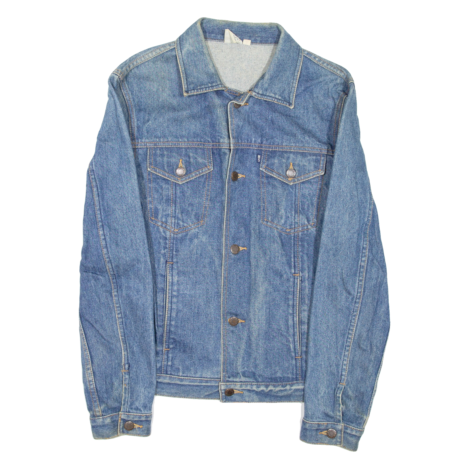 Mens Denim Jacket Blue S Refurbished - N/A refurbished available on Cerqular