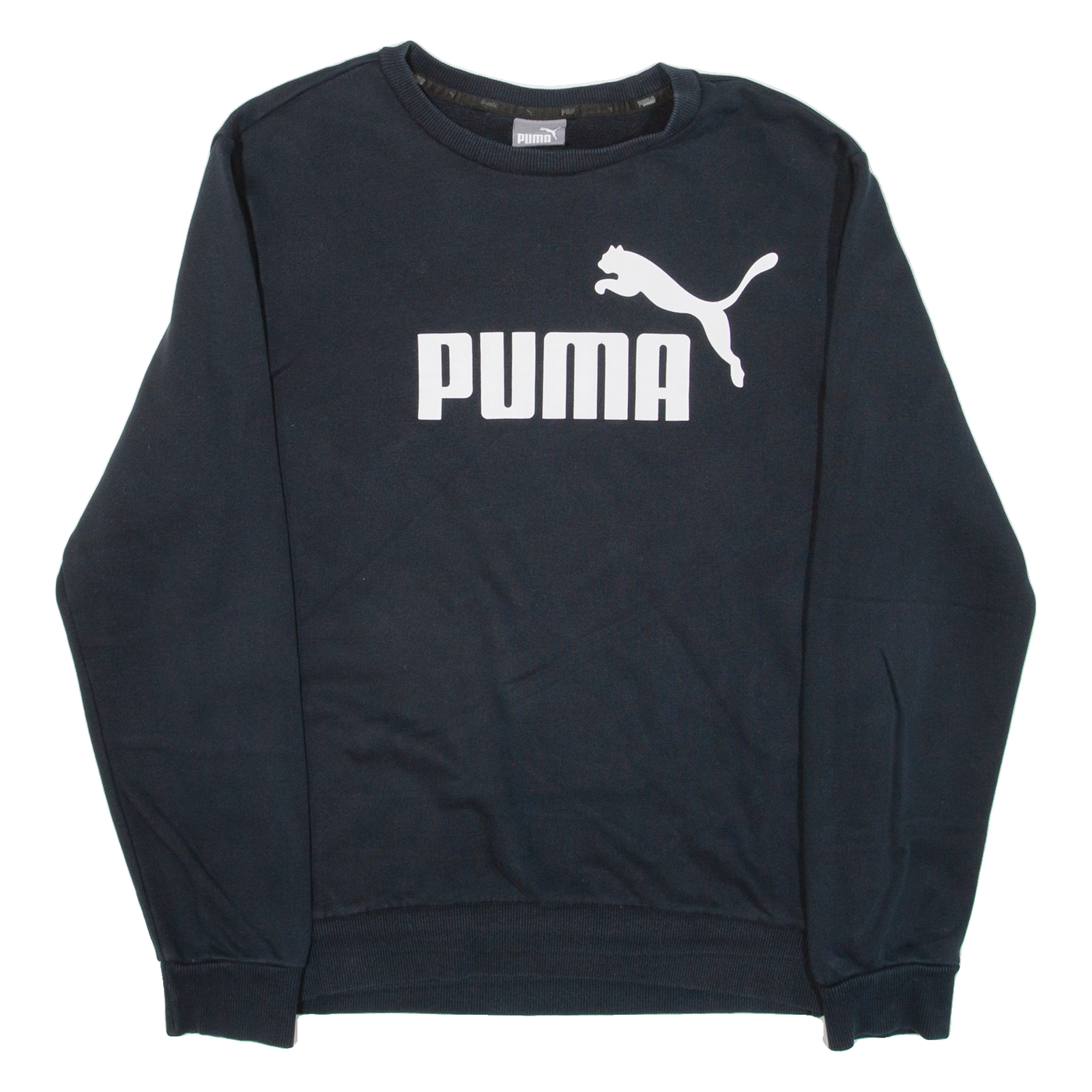 PUMA Mens Sweatshirt Blue S Refurbished - N/A refurbished available on Cerqular
