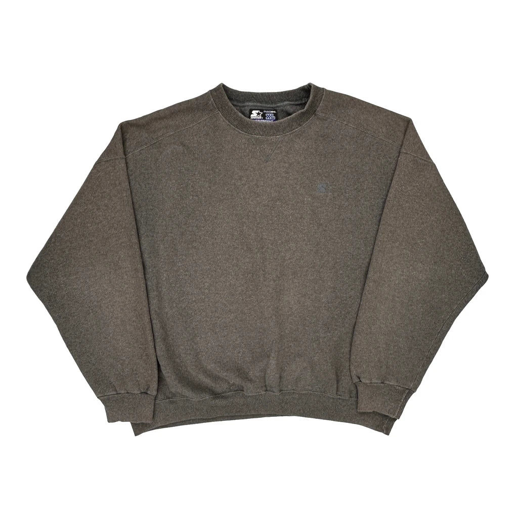 Buy Starter Sweatshirt - XL Grey Cotton Refurbished - $38.85 Starter Sweatshirt - XL Grey Cotton Refurbished - Thrifted (note: this is a term often used to describe second- refurbished available on Cerqular