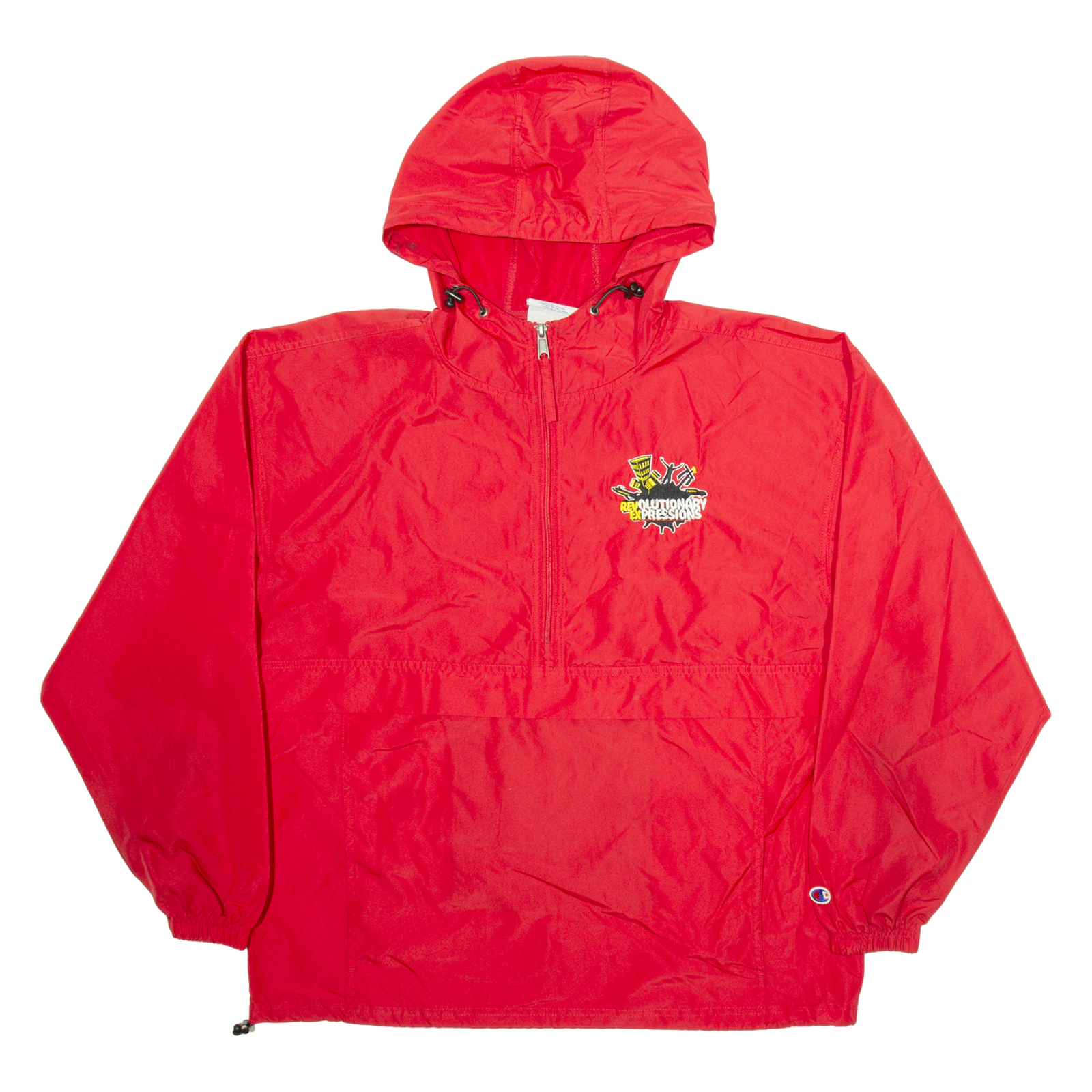 CHAMPION Revolutionary Expression Mens Shell Jacket Red  Hooded L Refurbished - N/A refurbished available on Cerqular