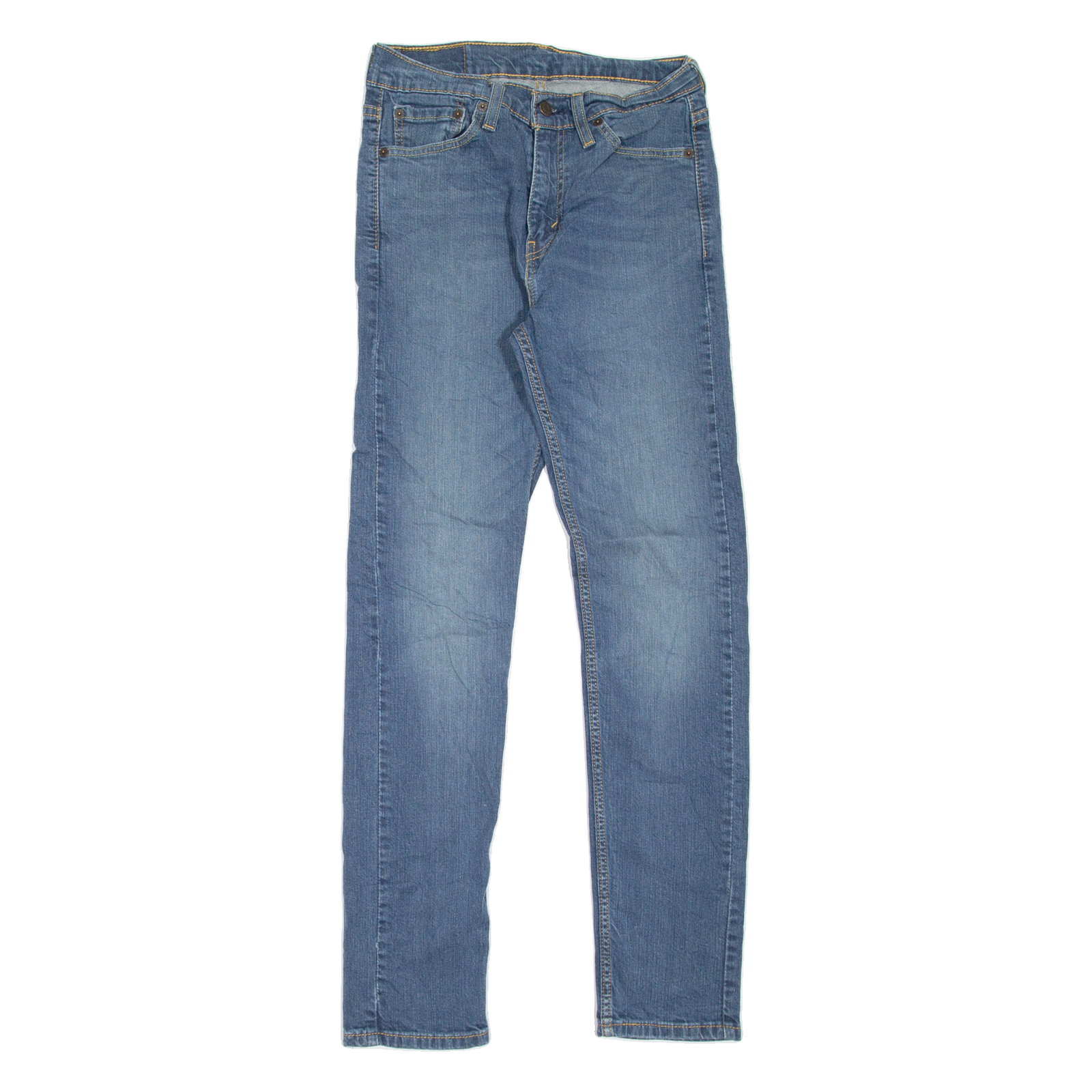 LEVI'S 510 Jeans Mens Blue Slim Skinny Stone Wash W29 L32 Refurbished - N/A refurbished available on Cerqular