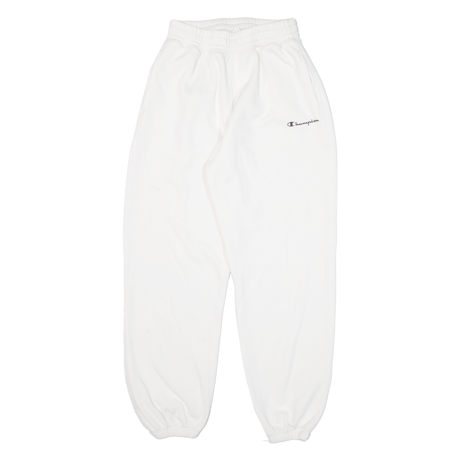 CHAMPION Womens Joggers White Tapered M W23 L25 Refurbished - N/A refurbished available on Cerqular