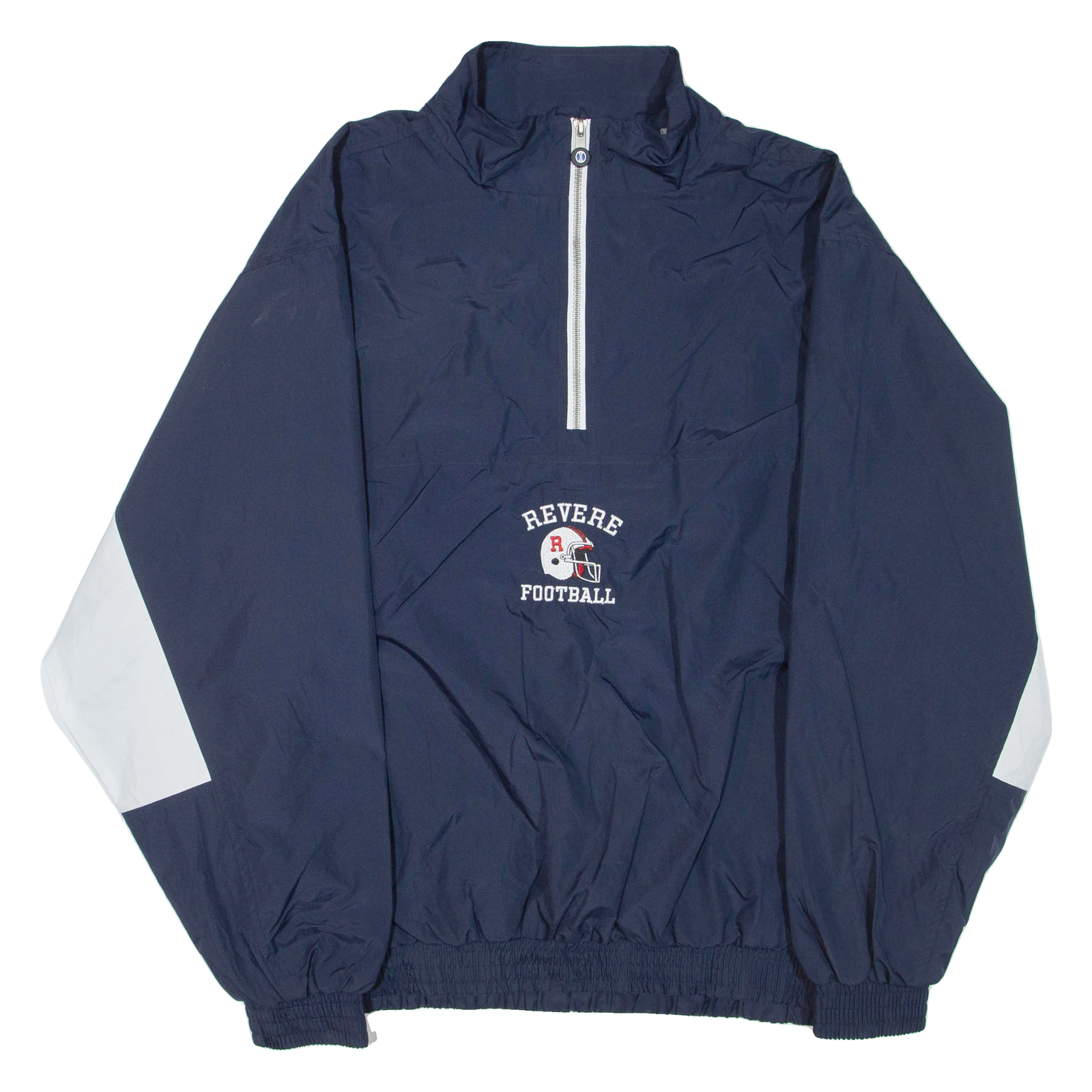HOLLOWAY Revere Football Mens Pullover Jacket Blue XL Refurbished - N/A refurbished available on Cerqular