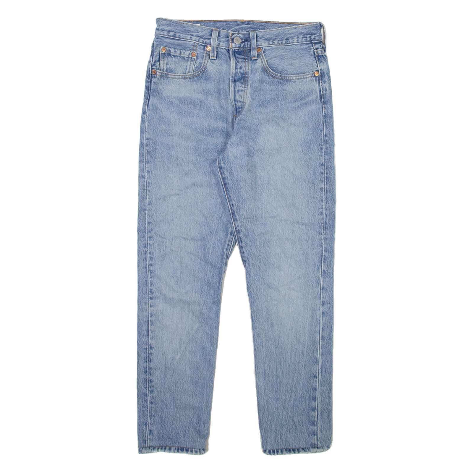 LEVI'S 501S Jeans Big E Womens Blue Skinny Straight W26 L26 Refurbished - N/A refurbished available on Cerqular