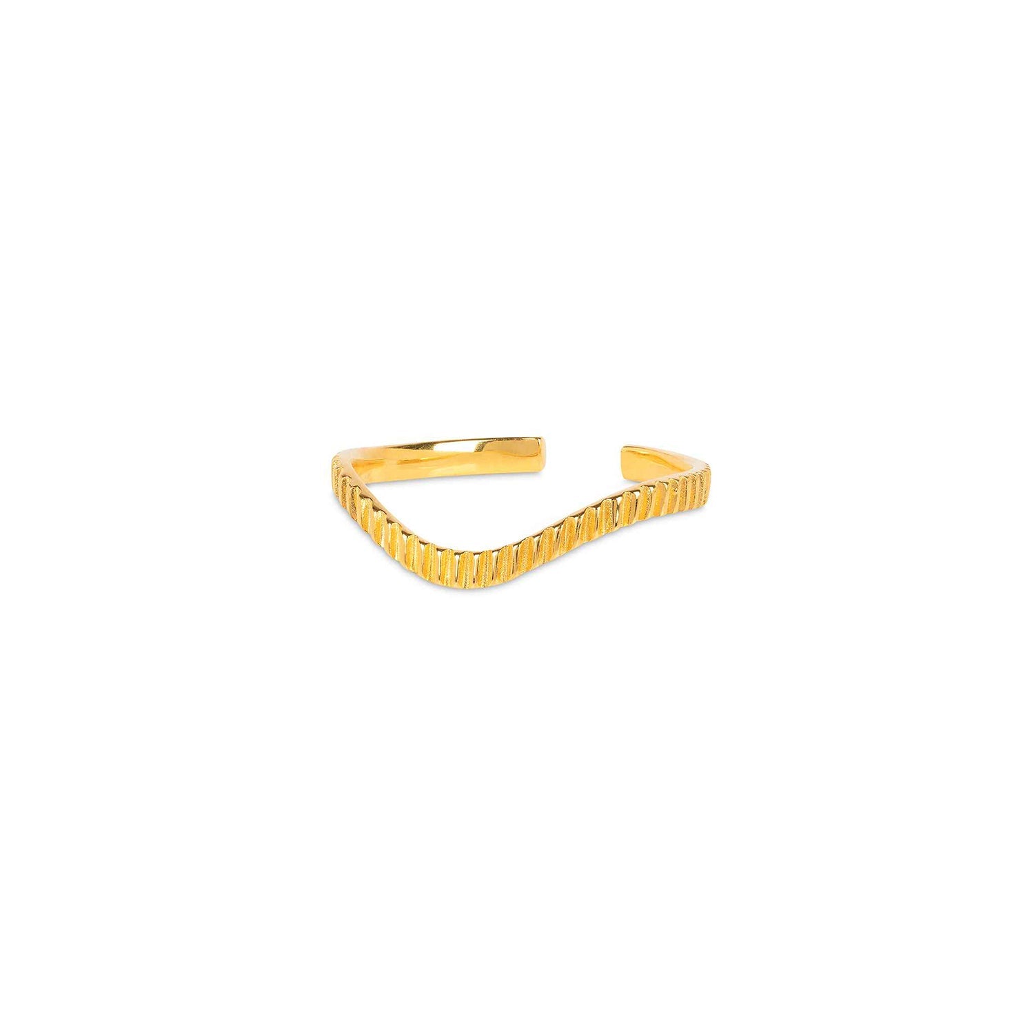 Bloom Gold Stacking Ring (adjustable) Refurbished - Amadeus (This could refer to multiple things, such as the 1 refurbished available on Cerqular