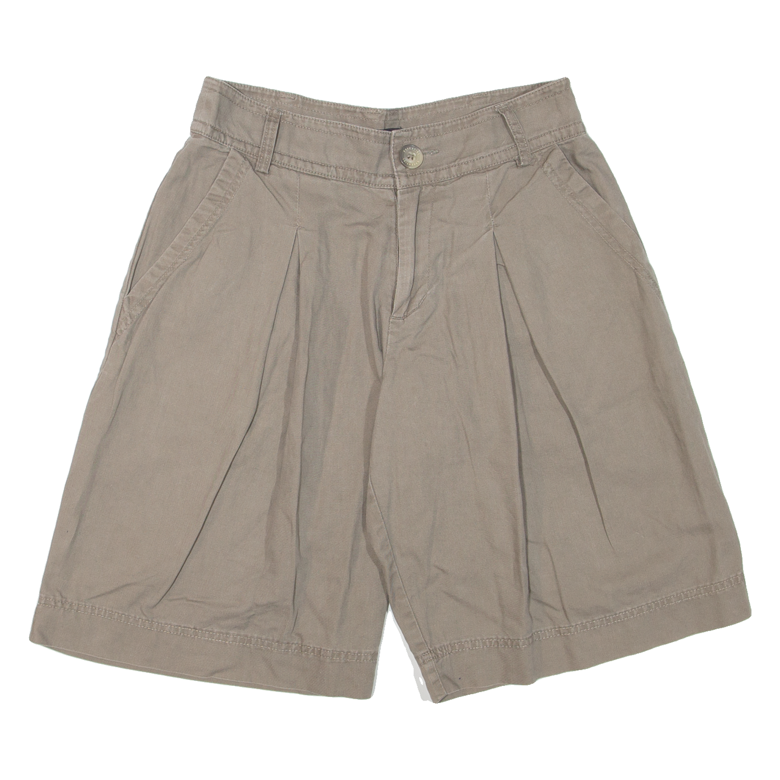 Buy ESSENTIEL Pleated Womens Casual Shorts Grey Relaxed S W28 Refurbished - $16.89 ESSENTIEL Pleated Womens Casual Shorts Grey Relaxed S W28 Refurbished - N/A refurbished available on Cerqular