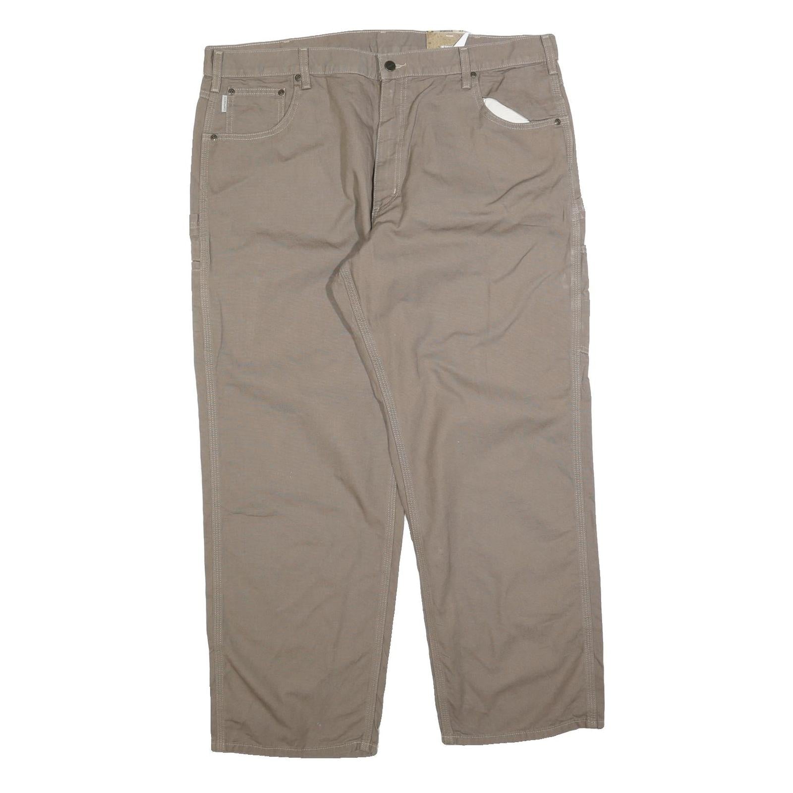 Buy CARHARTT Mens Cotton Blend Loose Khaki Trousers W42 L30 Workwear Zip Closure Refurbished - $57.19 CARHARTT Mens Cotton Blend Loose Khaki Trousers W42 L30 Workwear Zip Closure Refurbished - N/A refurbished available on Cerqular